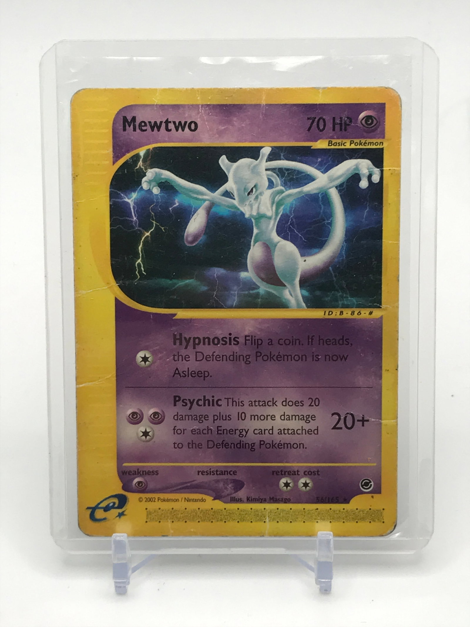 POKEMON TCG 056/165 2002 MEWTWO EXPEDITION BASE SET REVERSE HOLO TRADING CARD: Prices are in Canadian dollars