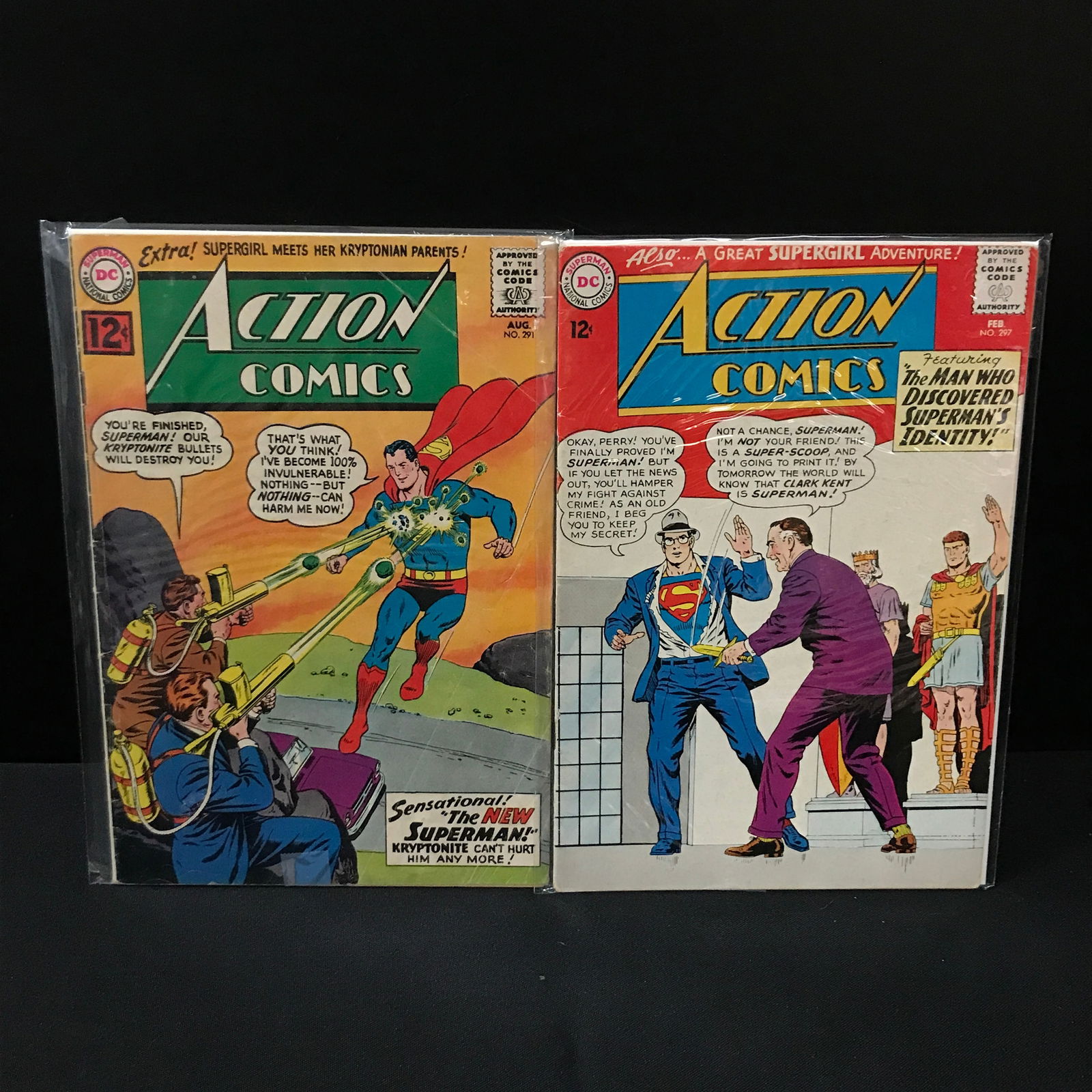 LOT OF 2 ACTION COMICS - DC COMICS (1 of 1)