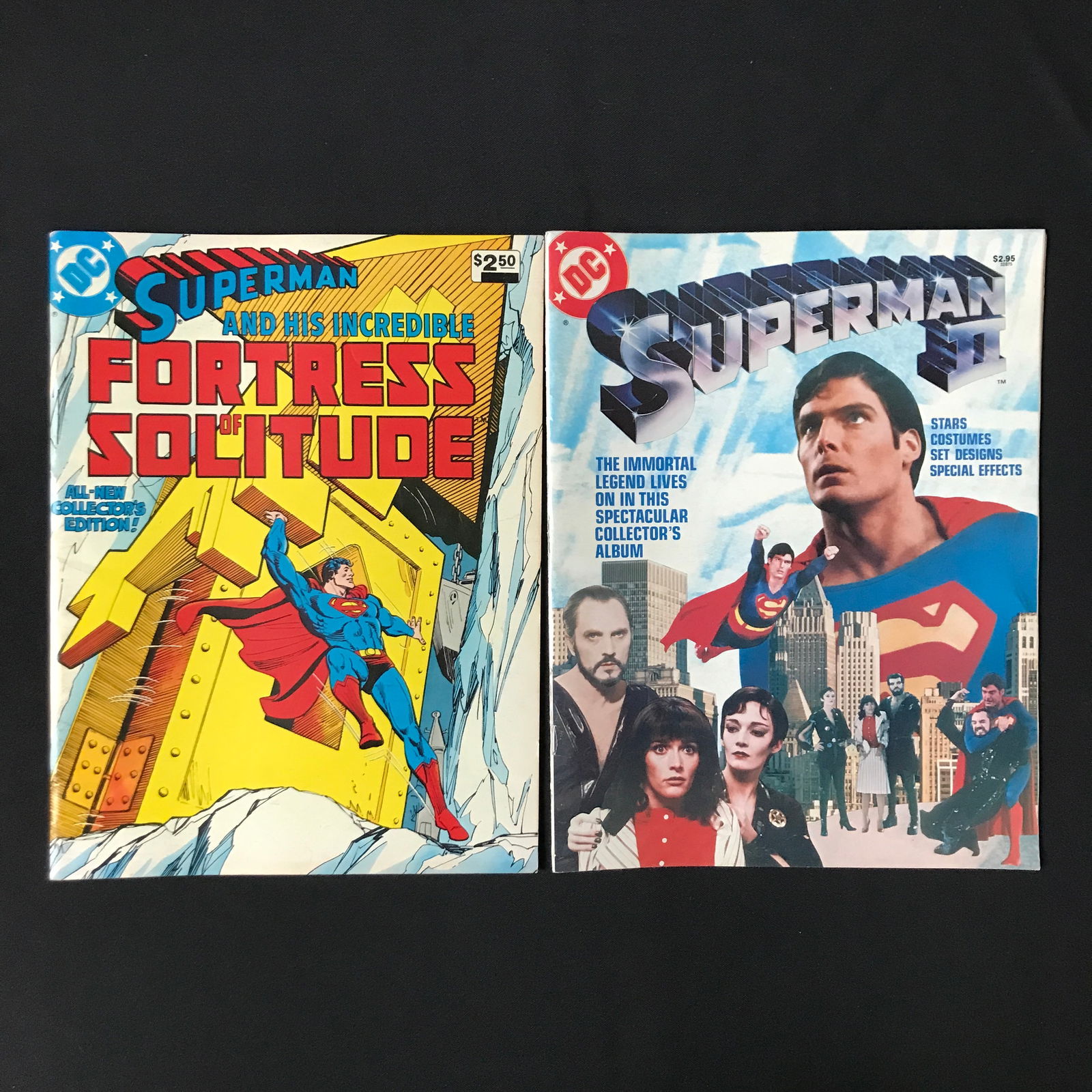 LOT OF 2 SUPERMAN COMICS - DC COMICS: Prices are in Canadian Dollars