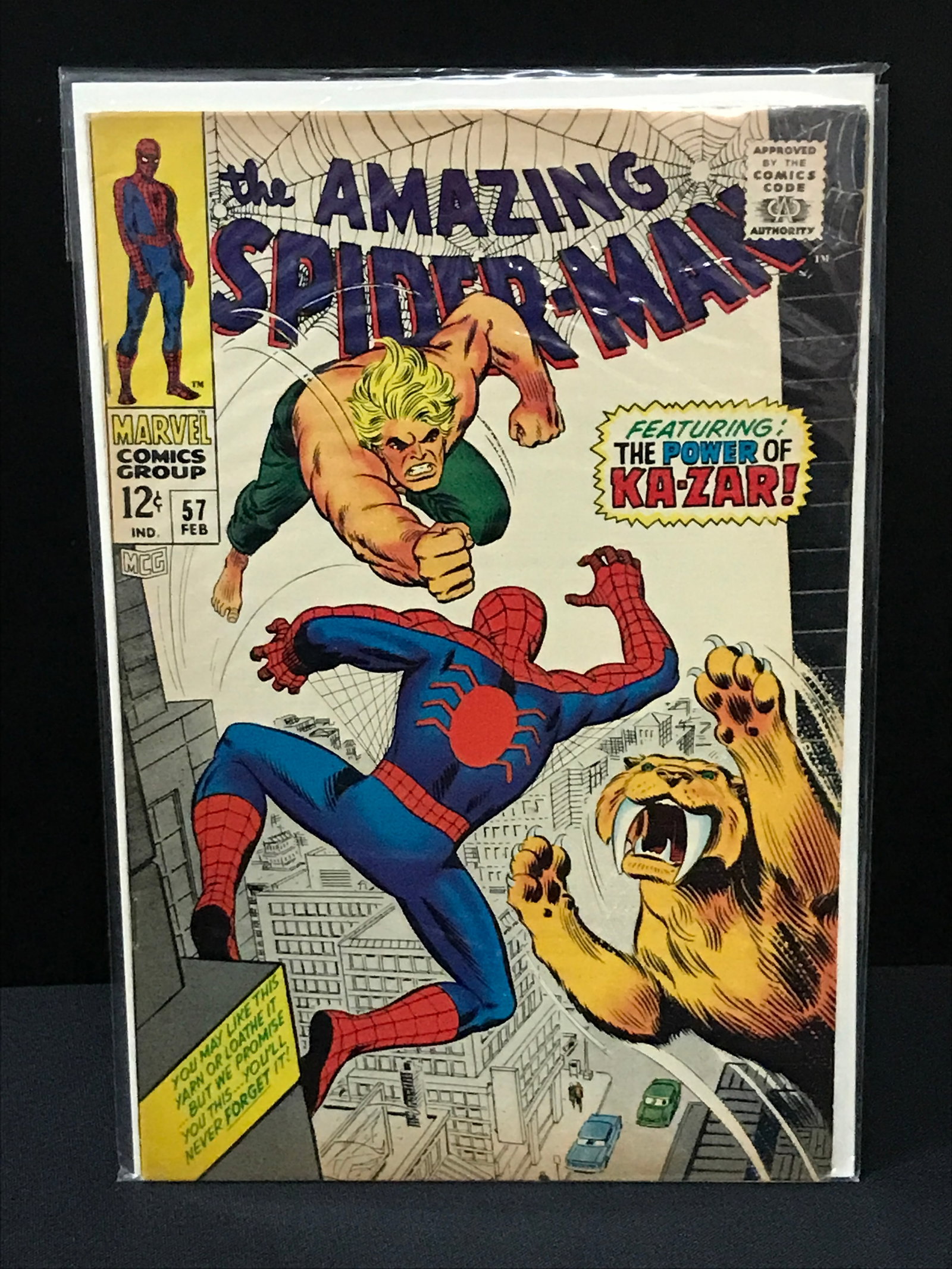 MARVEL COMICS THE AMAZING SPIDER-MAN NO.57: Prices are in Canadian Dollars