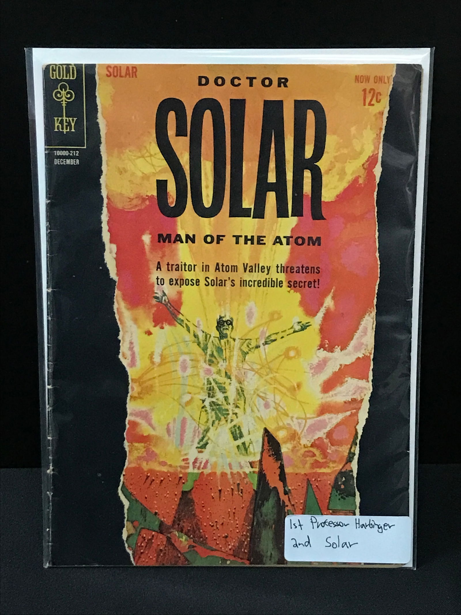 DOCTOR SOLAR MAN OF THE ATOM DECEMBER ISSUE 1ST APPEARANCE OF PROFESSOR HARBINGER - GOLD KEY COMICS: Prices are in Canadian Dollars