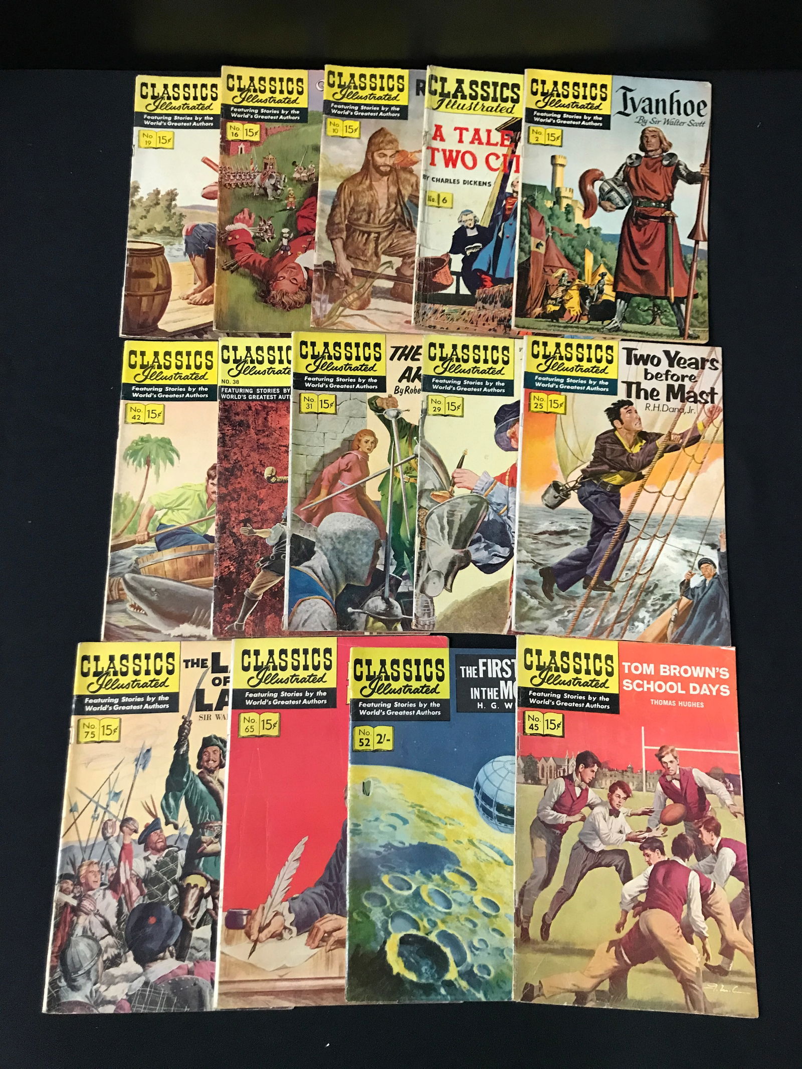 SILVER AGE CLASSIC ILLUSTRATED COMIC BOOK LOT (1 of 1)