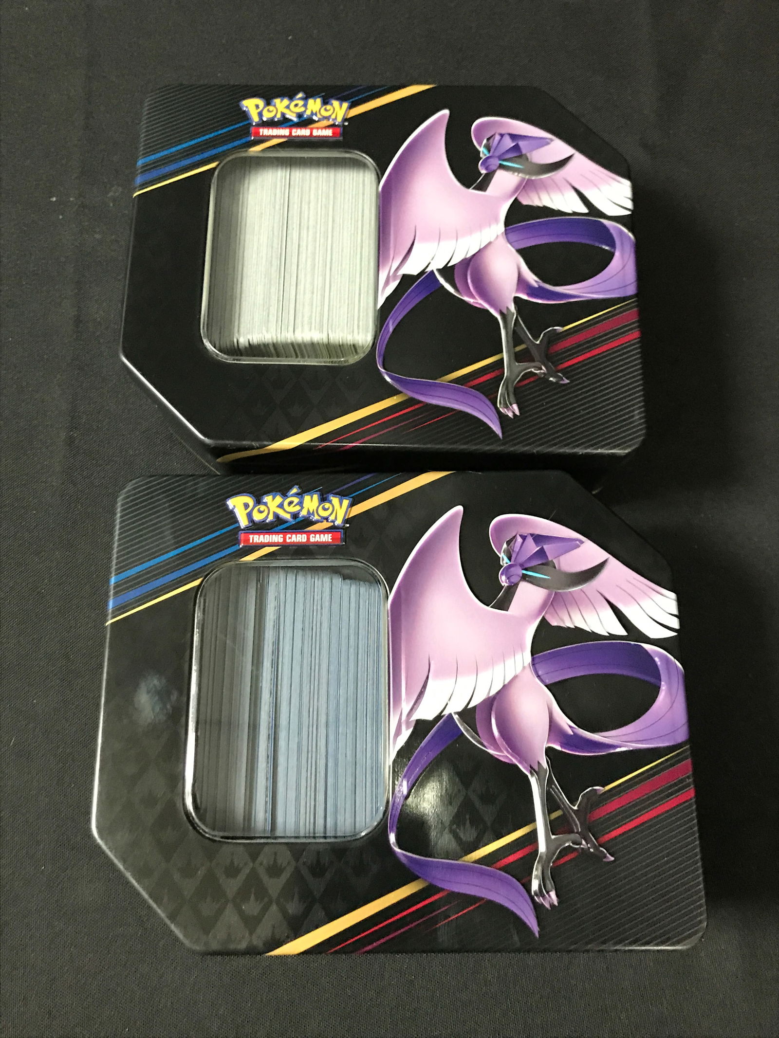 LOT OF 2 POKEMON TCG CROWN ZENITH TINS (1 of 1)