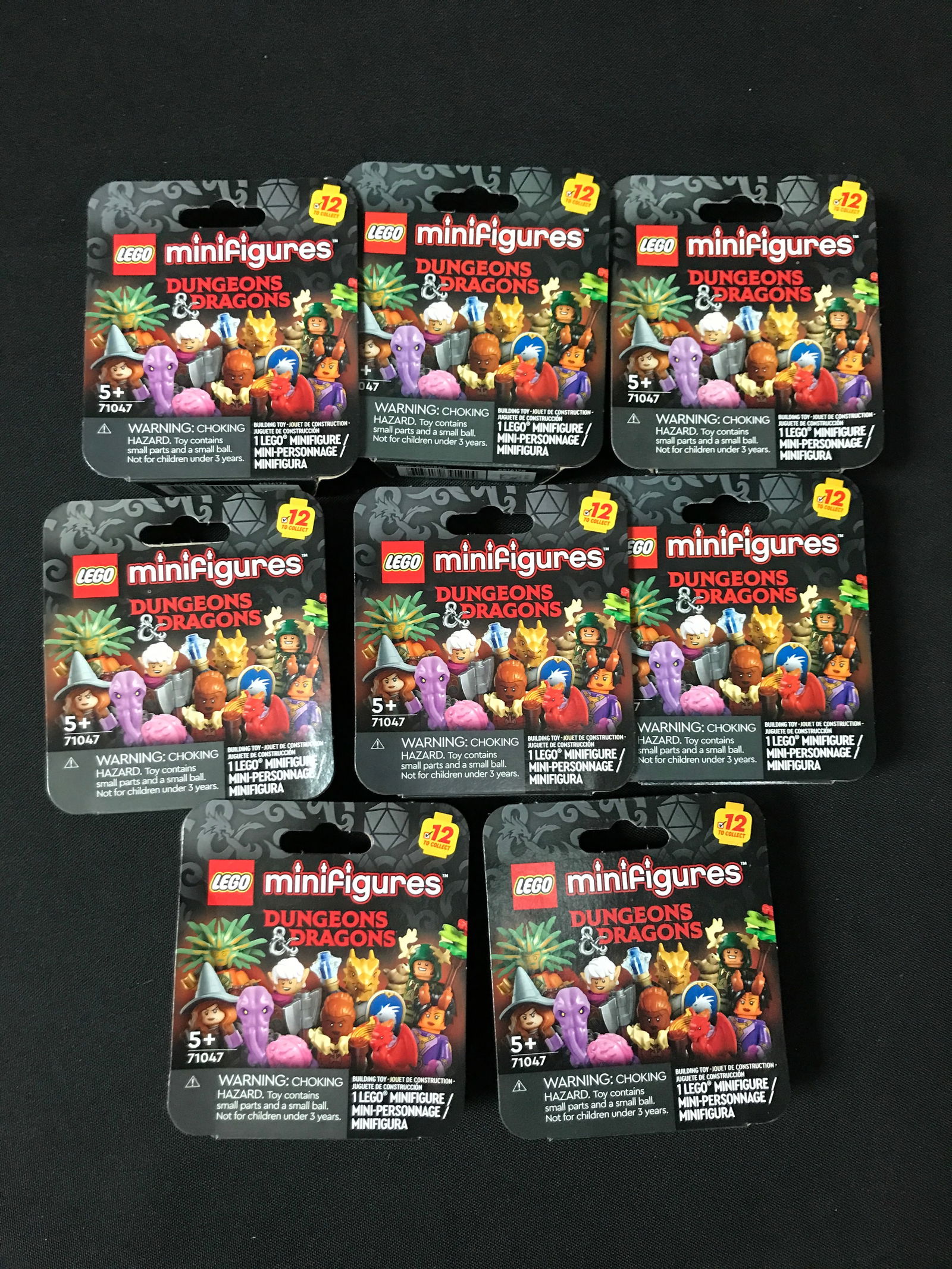 LOT OF 8 LEGO DUNGEONS AND DRAGONS MINIFIGURES IN ORIGINAL PACKS - RETIRED (1 of 1)