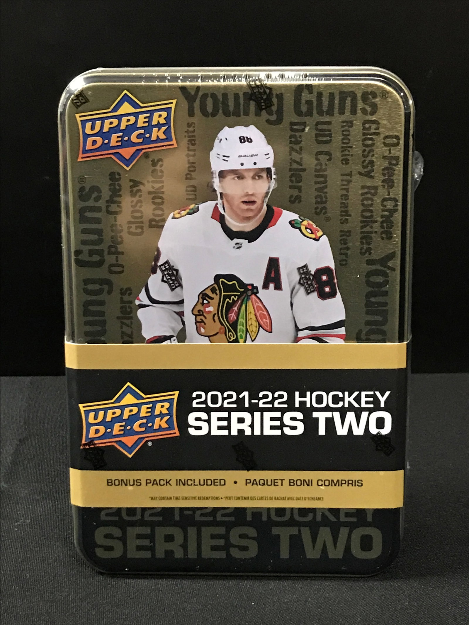 2021-22 UPPER DECK HOCKEY SERIES TWO SEALED TIN: Prices are in Canadian dollars