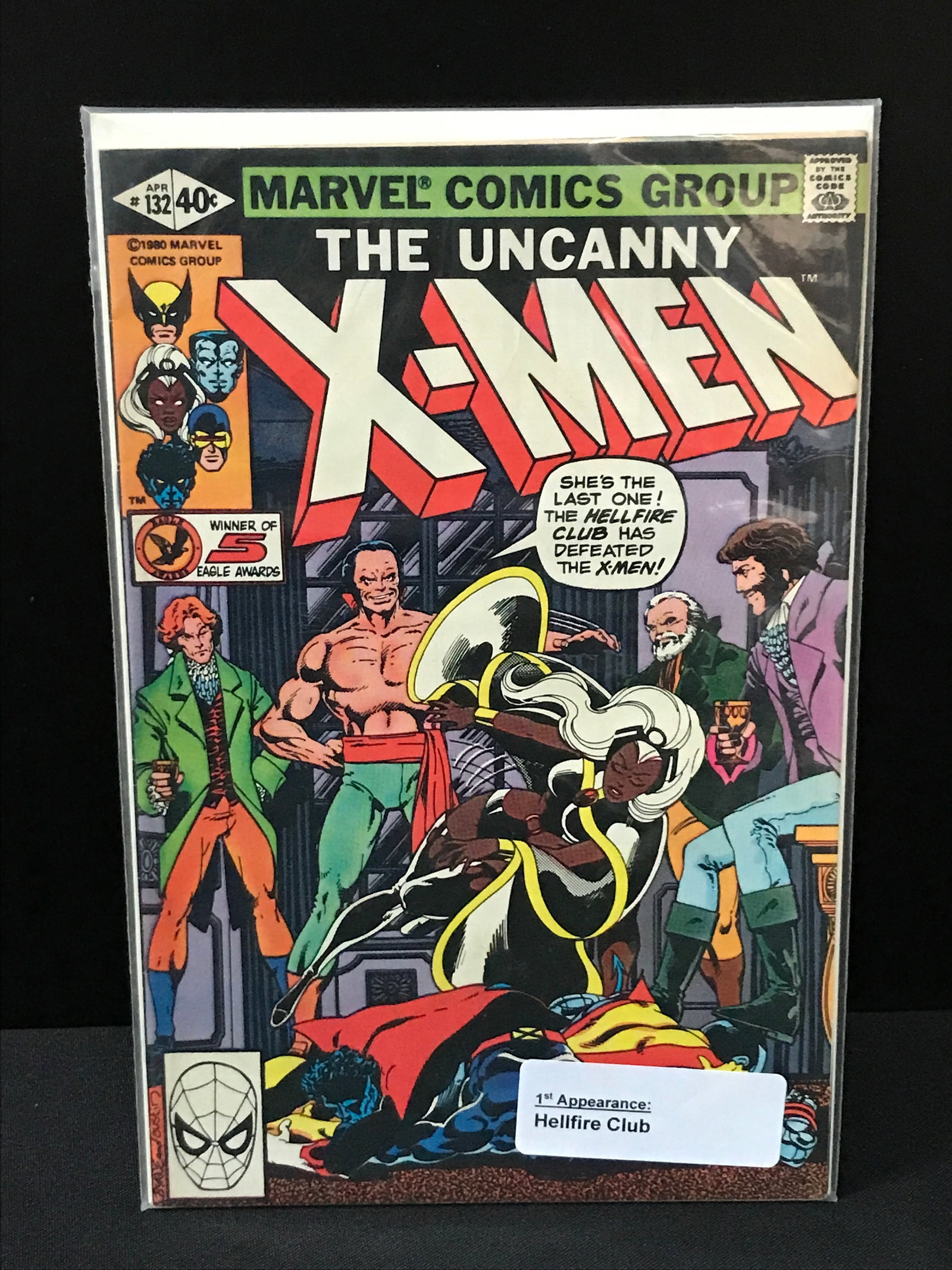 THE UNCANNY X-MEN #132 1ST APPEARANCE OF HELLFIRE CLUB - MARVEL COMICS: Prices are in Canadian dollars