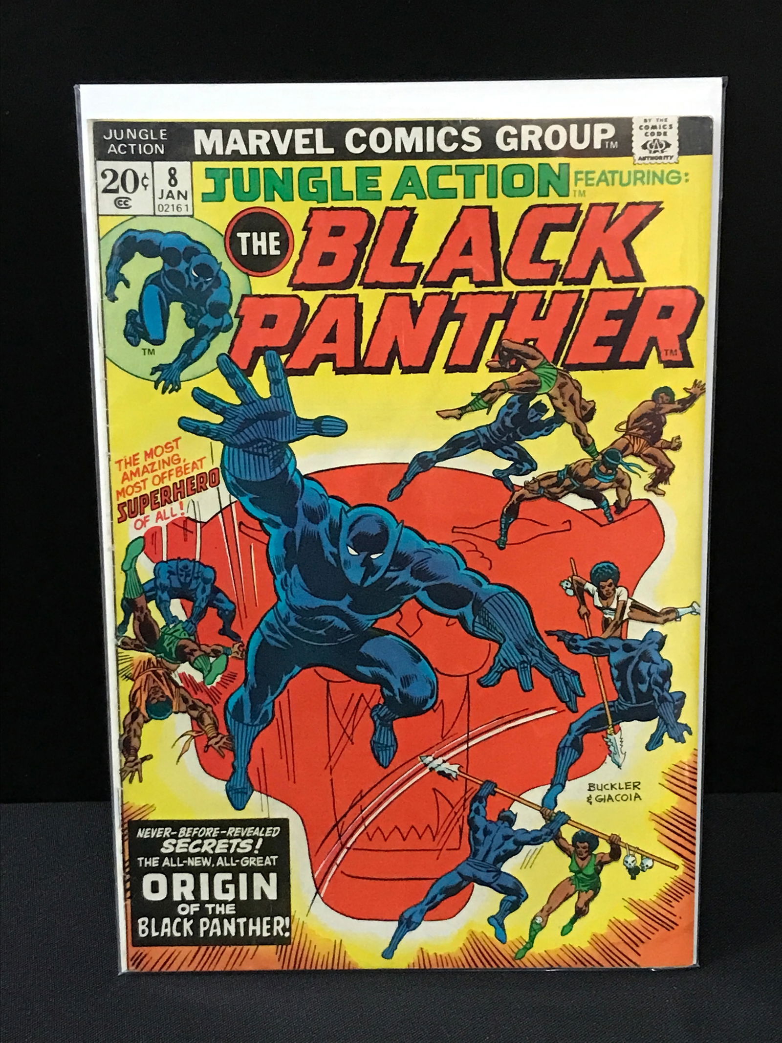 JUNGLE ACTION #8 - MARVEL COMICS (1 of 1)