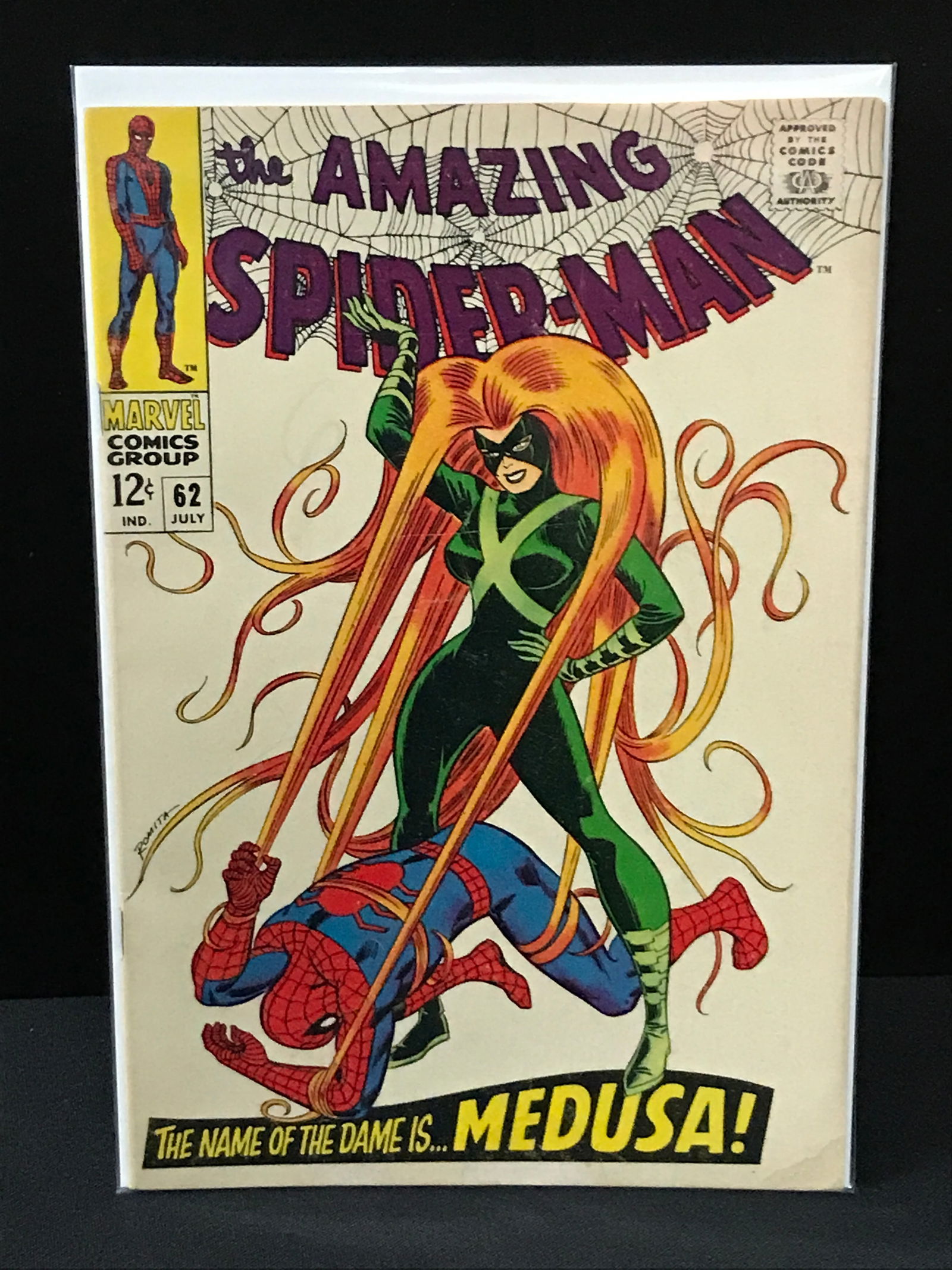 THE AMAZING SPIDERMAN #62 - MARVEL COMICS: Prices are in Canadian dollars