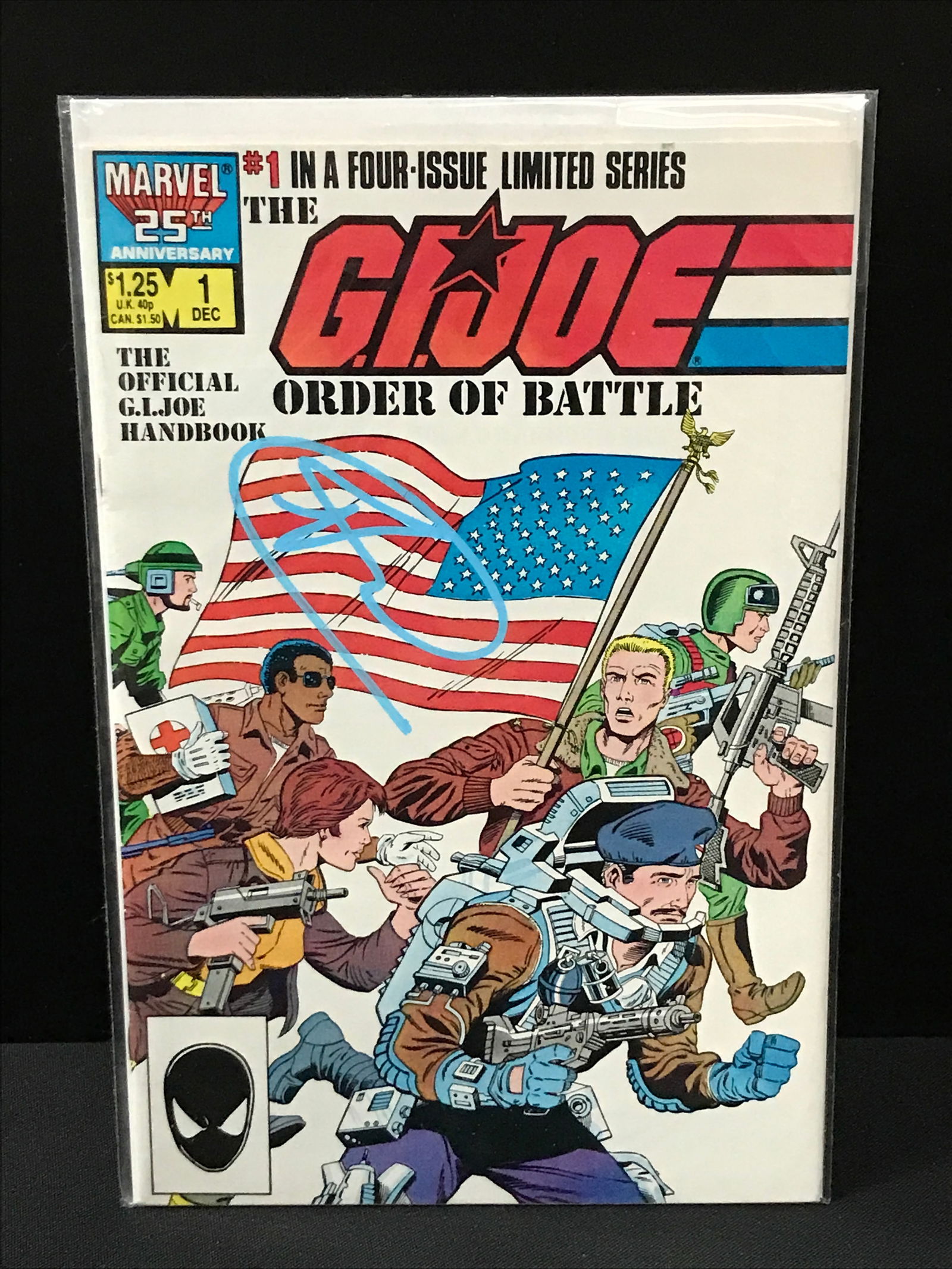 RAY PARK SIGNED GI JOE COMIC WWOC COA (1 of 1)