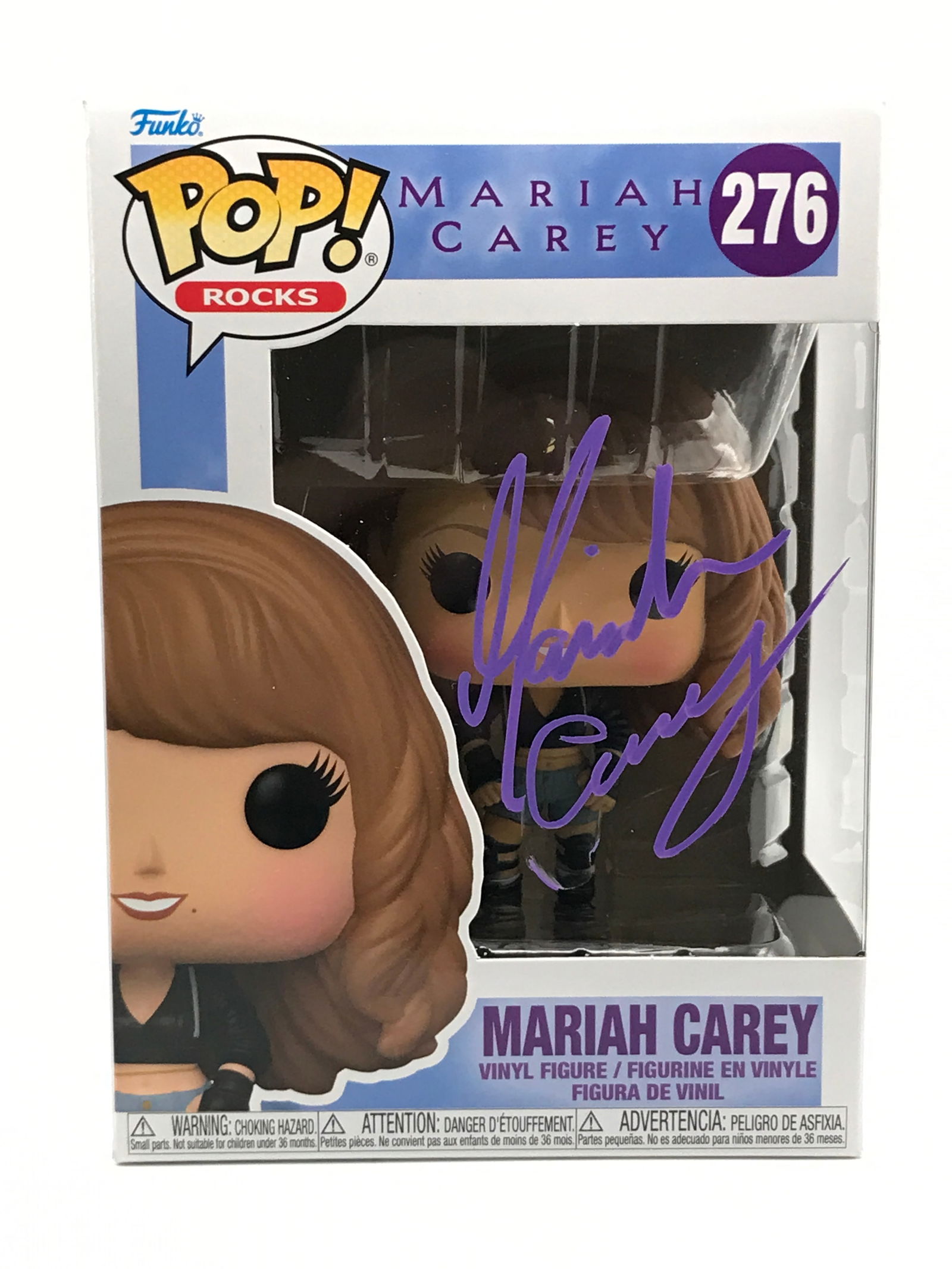 MARIAH CAREY SIGNED FUNKO POP - ACE COA (1 of 2)