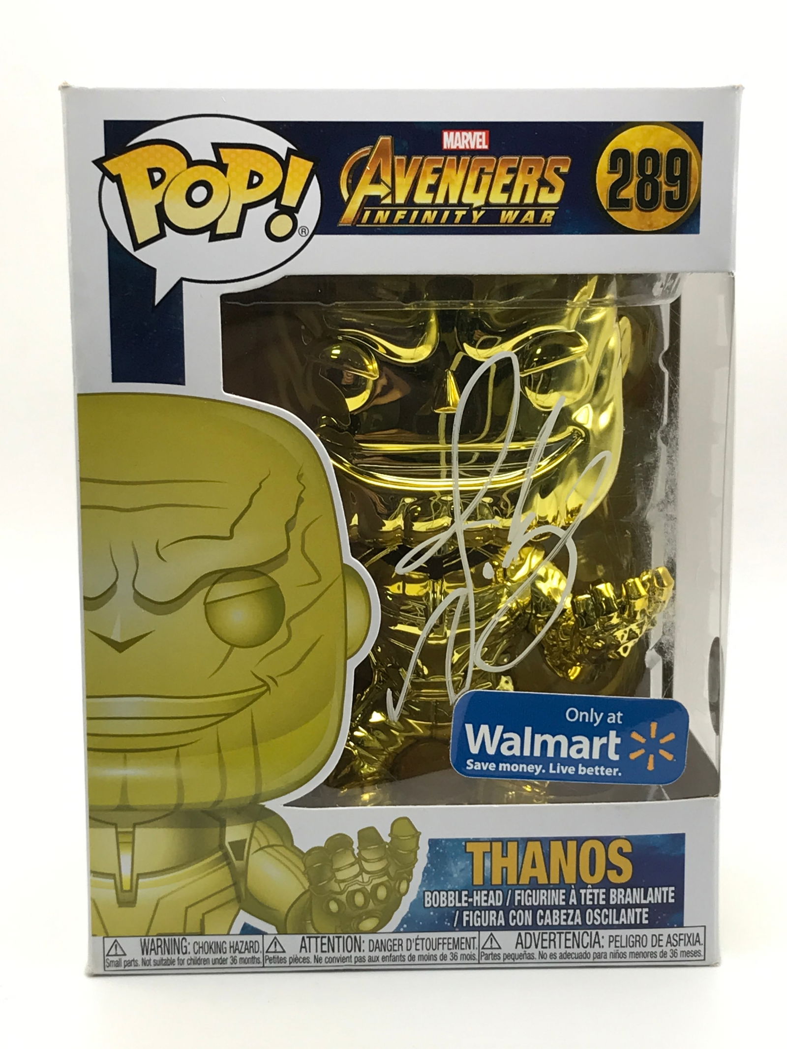 JOSH BROLIN SIGNED THANOS FUNKO POP - KB COA (1 of 2)