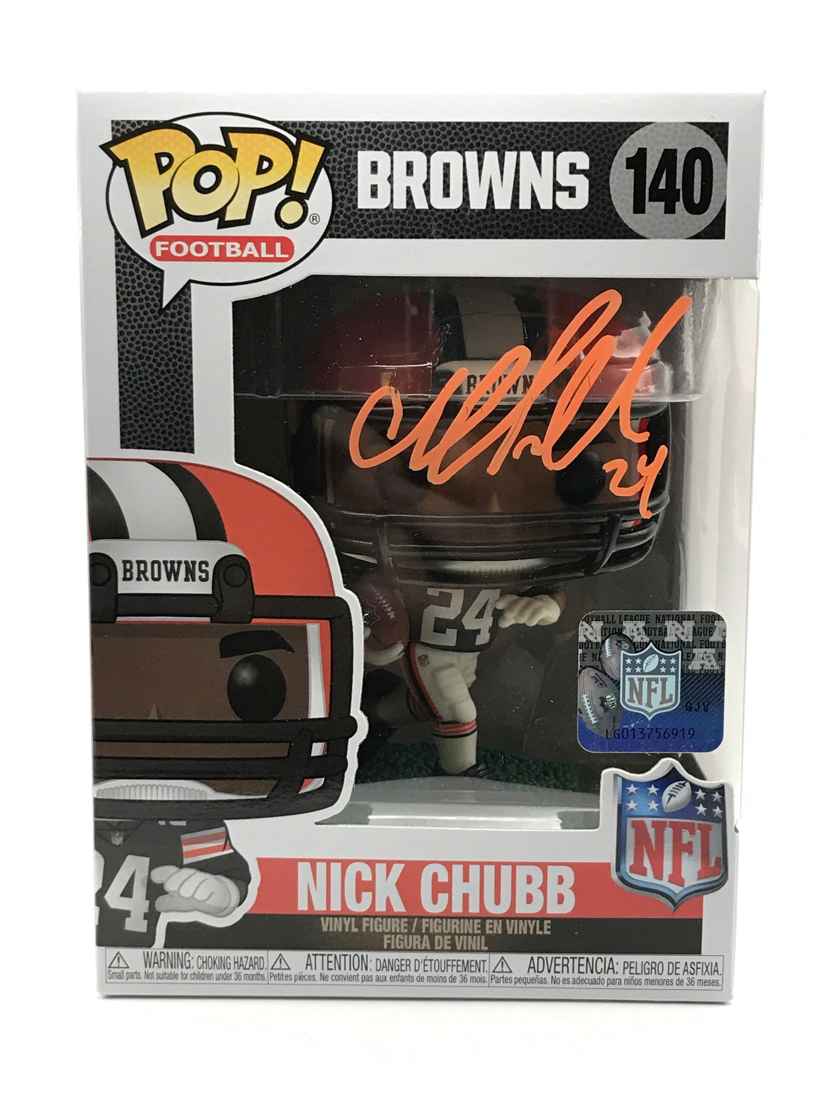 NICK CHUBB SIGNED FUNKO POP - ACE COA (1 of 2)
