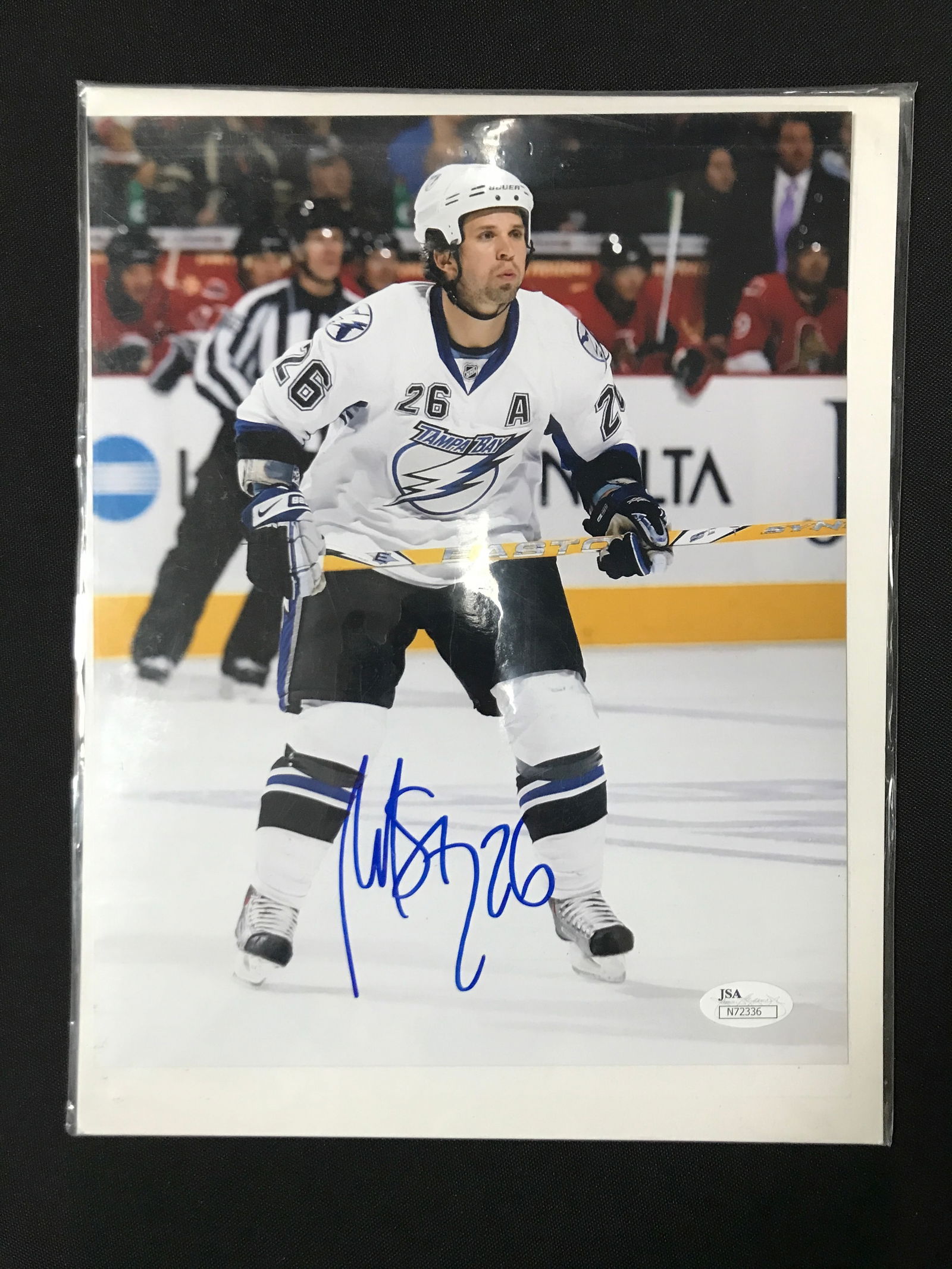 MARTIN ST LOUIS SIGNED 8X10 - JSA COA (1 of 1)
