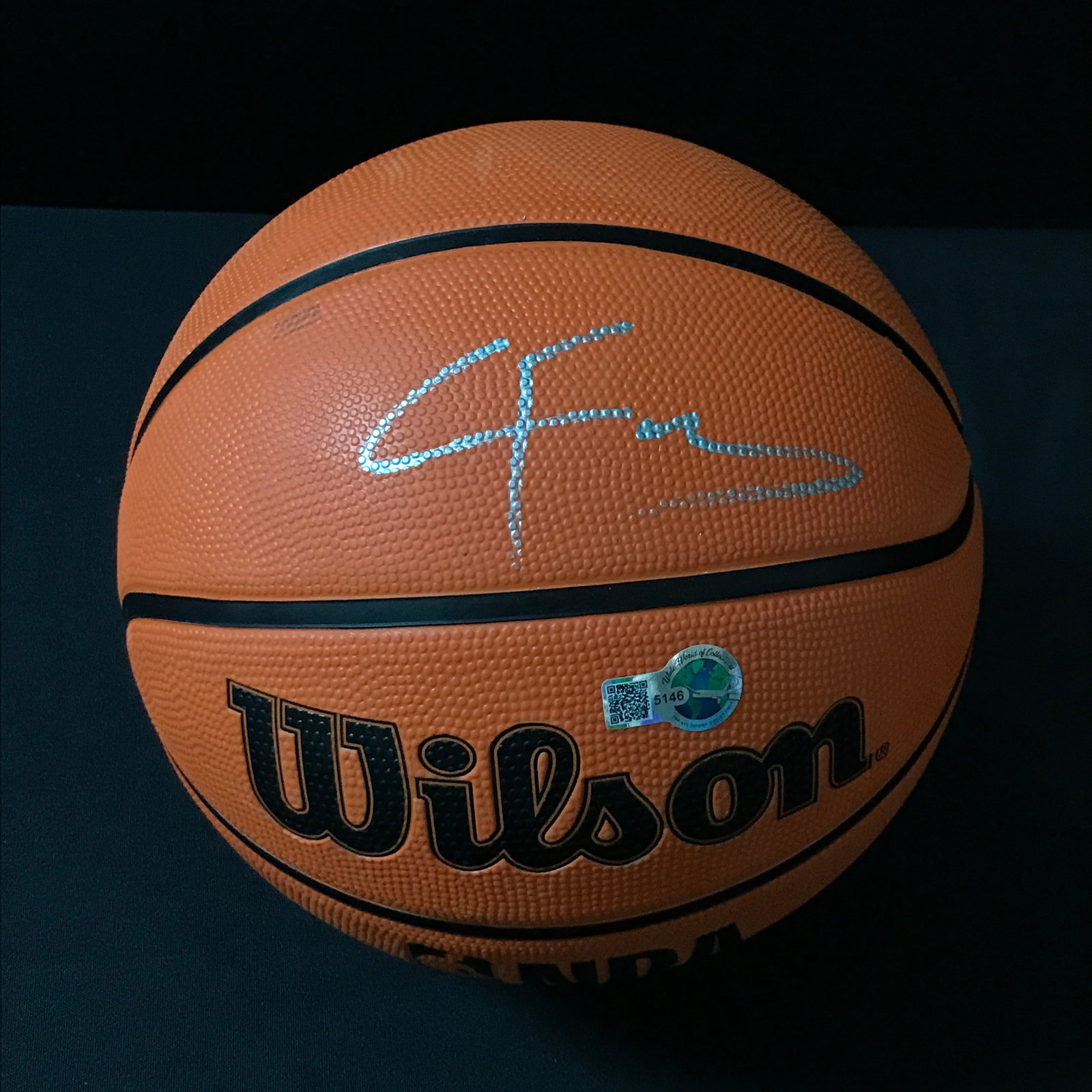 COOPER FLAGG SIGNED WILSON BASKETBALL (WWOC COA): Prices are in Canadian dollars