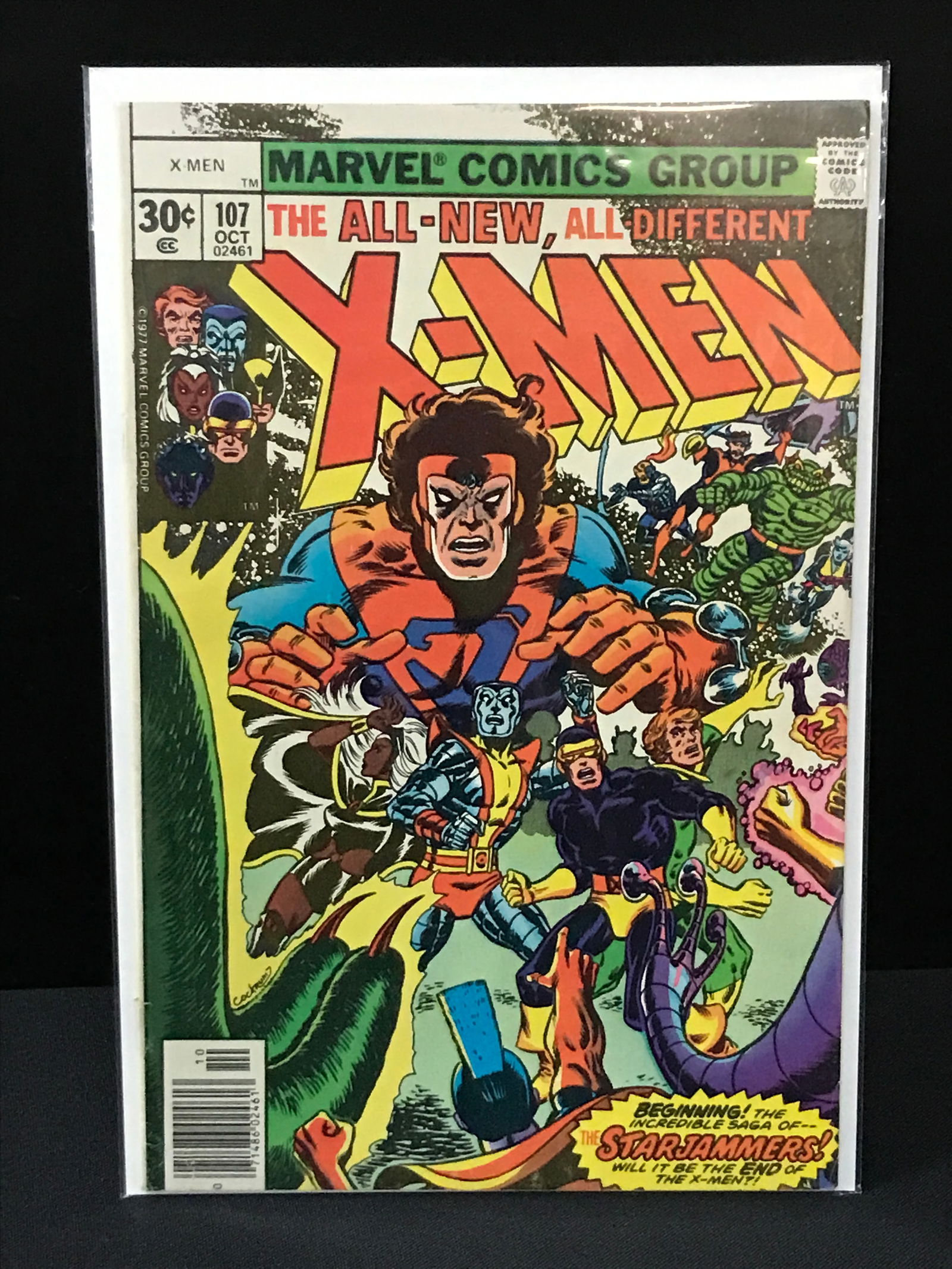 MARVEL COMICS NO.107 ALL NEW ALL DIFFERENT X-MEN (1 of 1)
