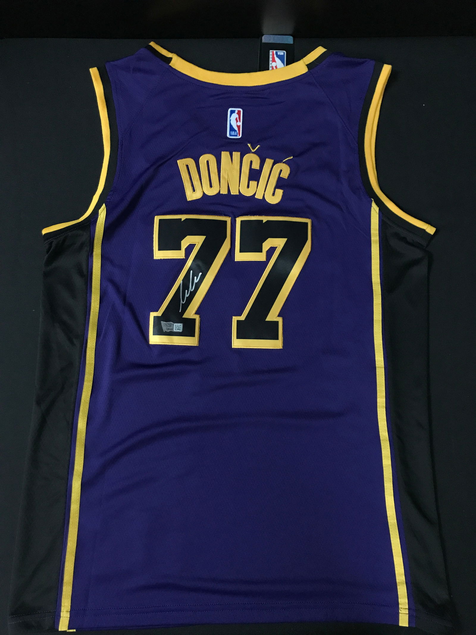 LUKA DONCIC SIGNED LOS ANGELES LAKERS JERSEY - ACE COA (1 of 3)