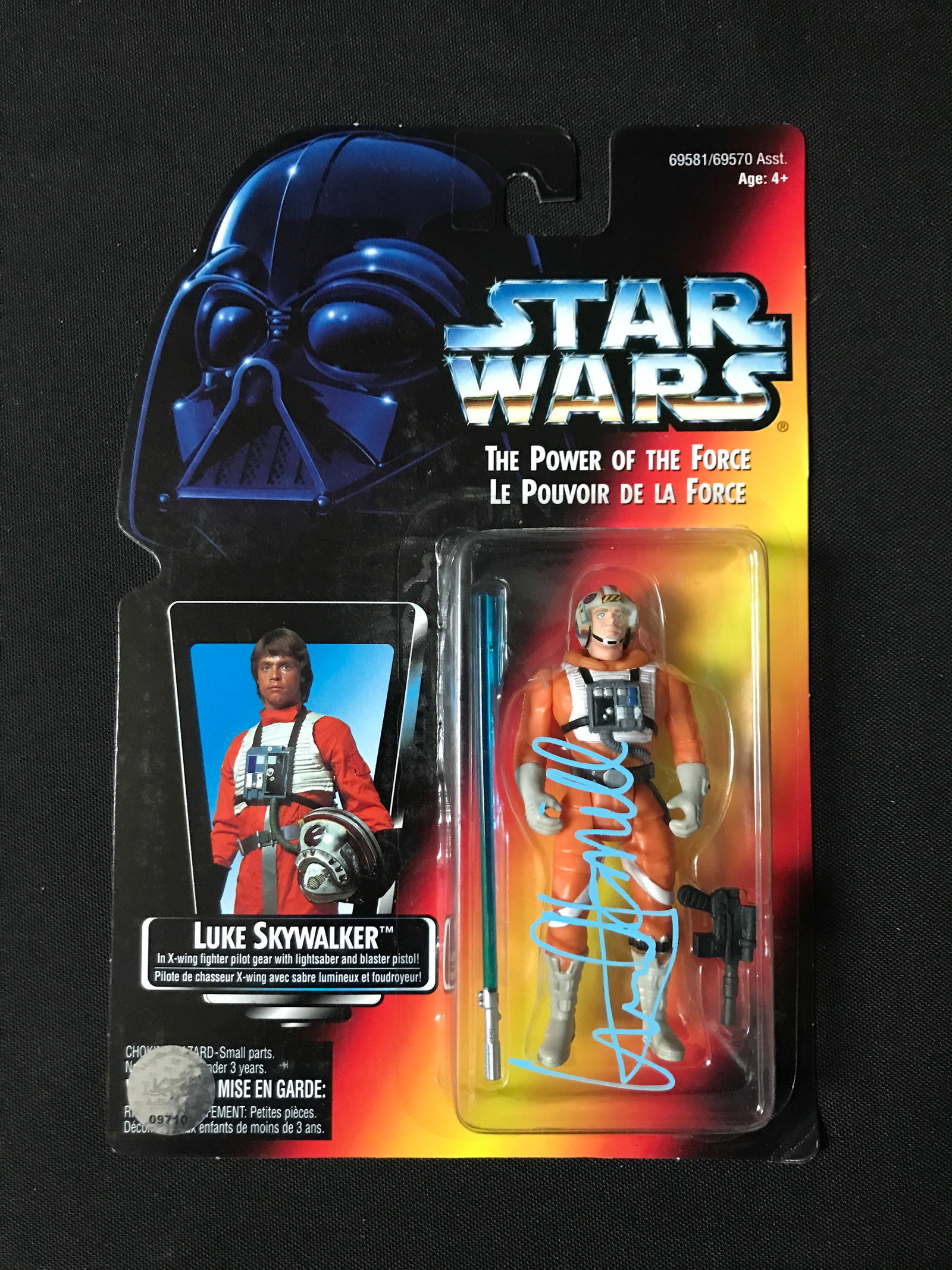 MARK HAMILL SIGNED LUKE SKYWALKER ACTION FIGURE - KB COA (1 of 1)