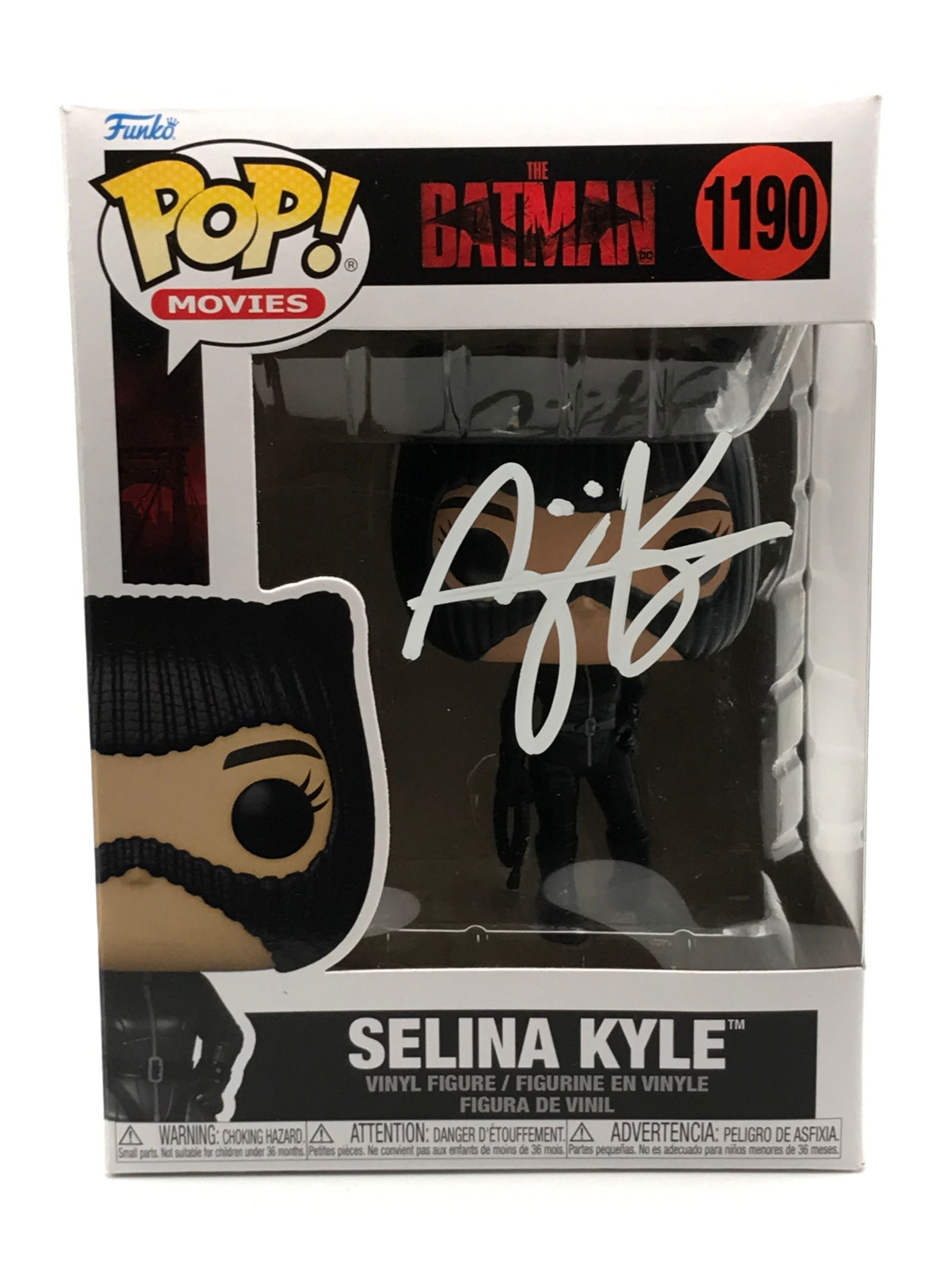 ZOE KRAVITZ SIGNED SELINA KYLE FUNKO POP (KN COA): Prices are in Canadian dollars