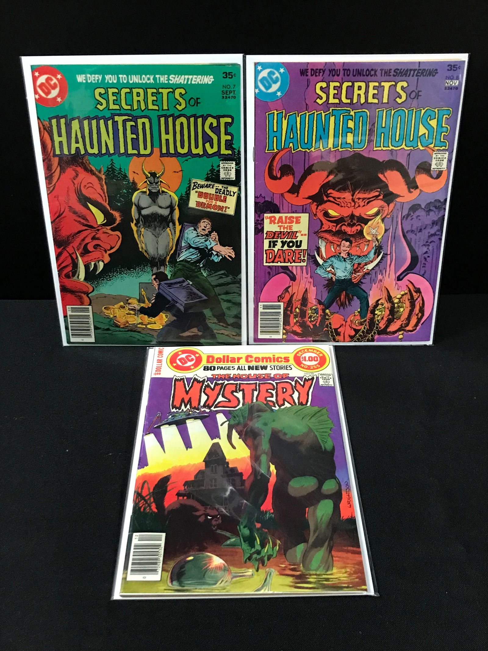 LOT OF 3 COMICS VARIOUS TITLES: Prices are in Canadian dollars