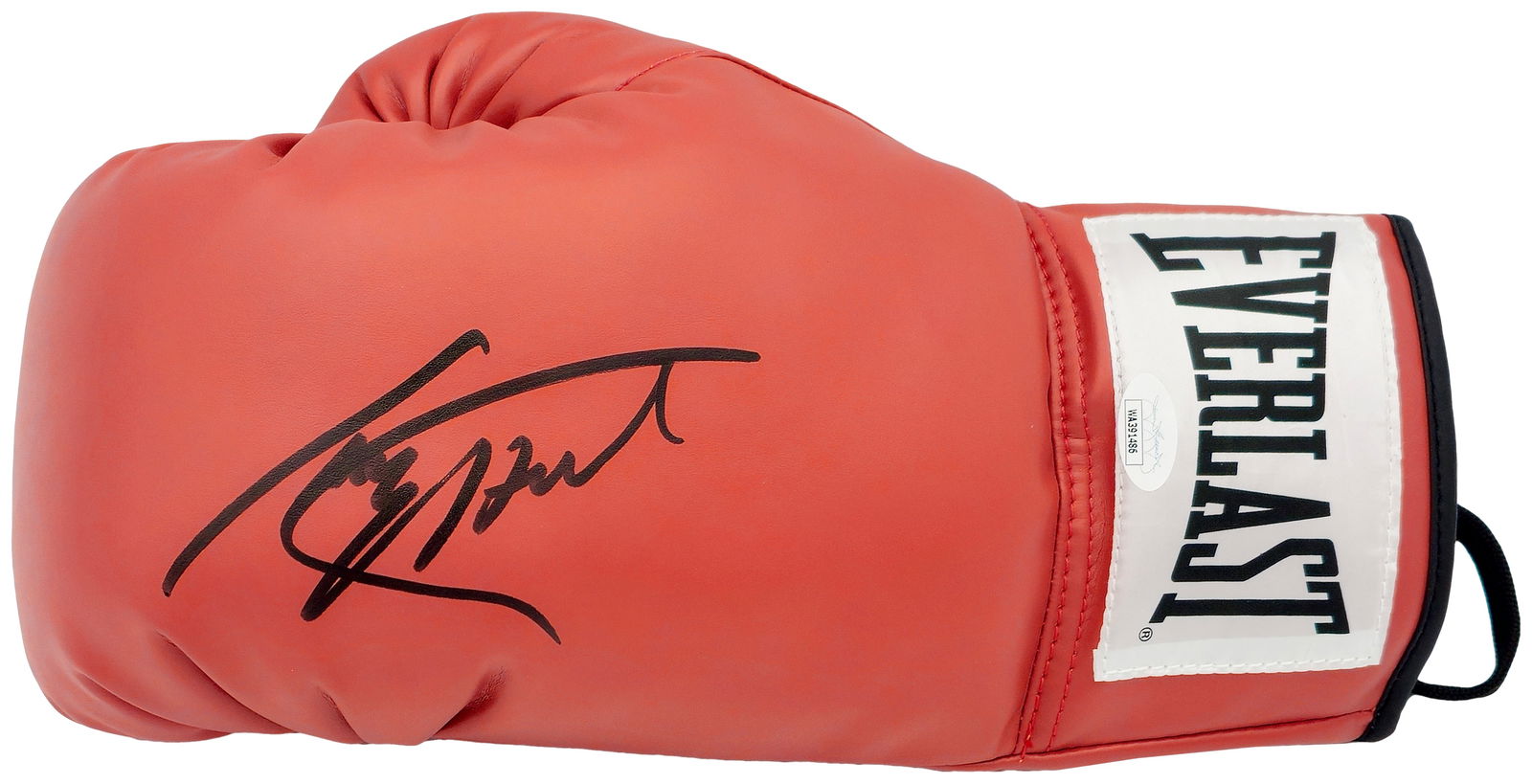 Larry Holmes Autographed Red Everlast Boxing Glove JSA: Prices are in Canadian dollars