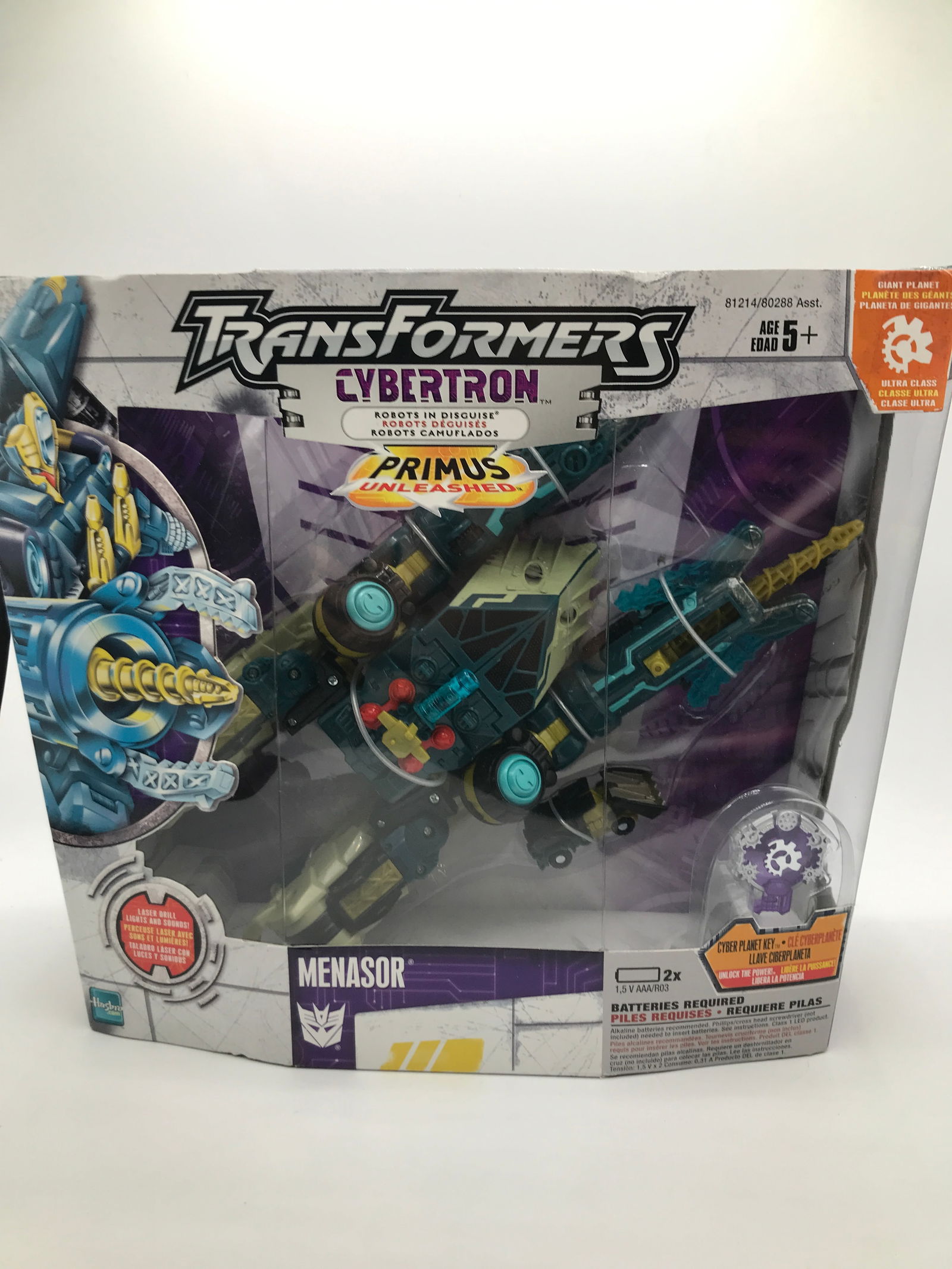 NEW OLD STOCK TRANSFORMERS CYBERTRON MENASOR (1 of 2)