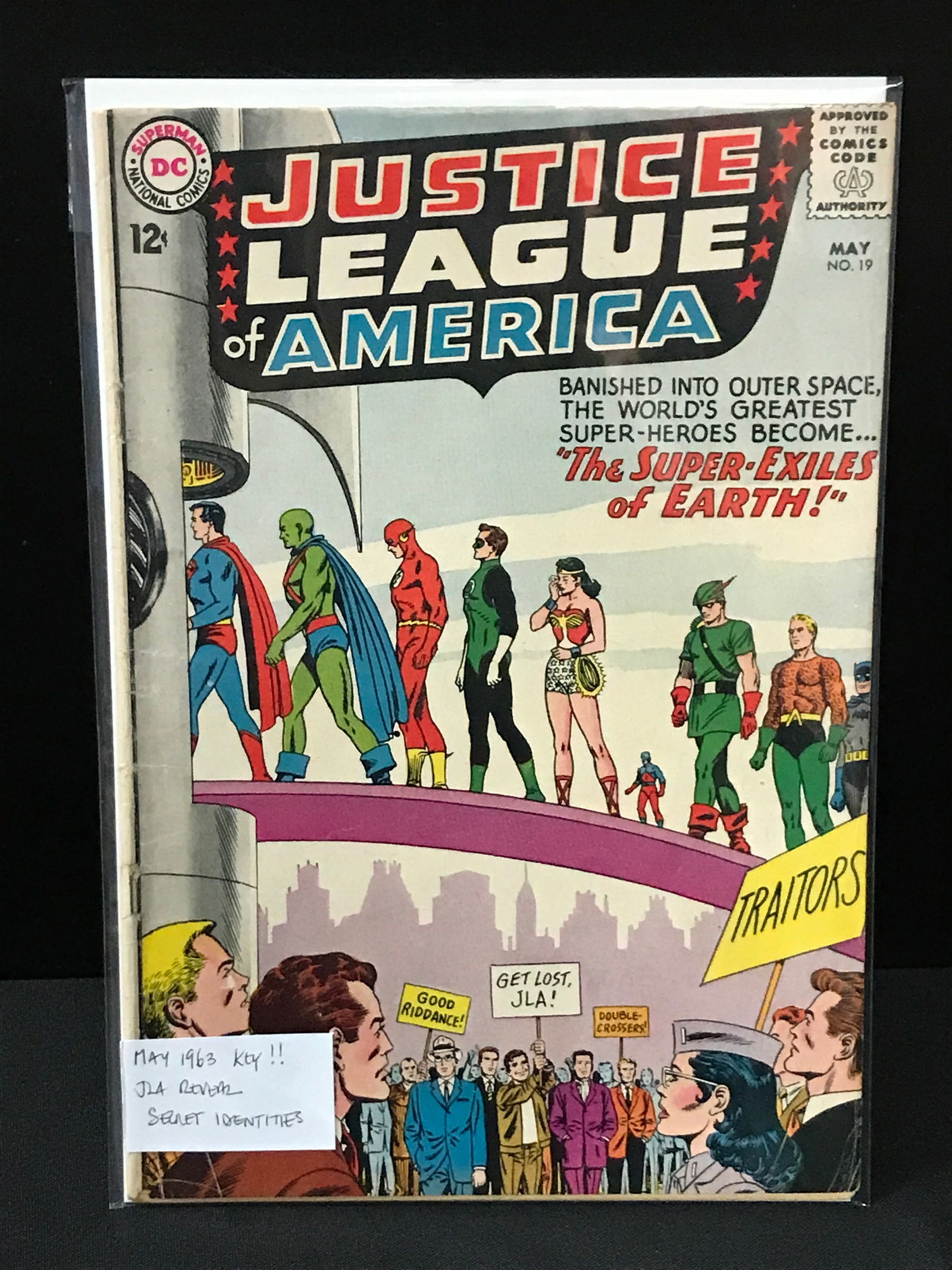 JUSTICE LEAGUE OF AMERICA #19 (1963) - DC COMICS (1 of 1)