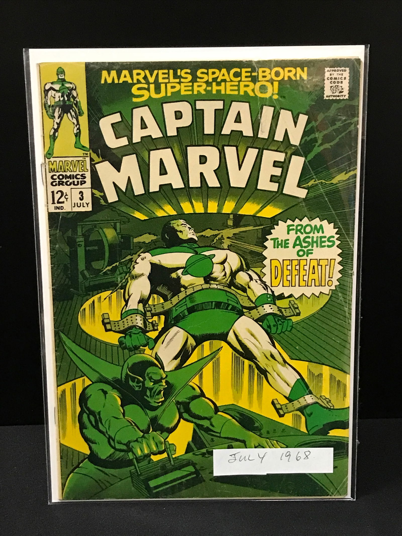 MARVEL COMICS NO.3 CAPTAIN MARVEL (1 of 1)