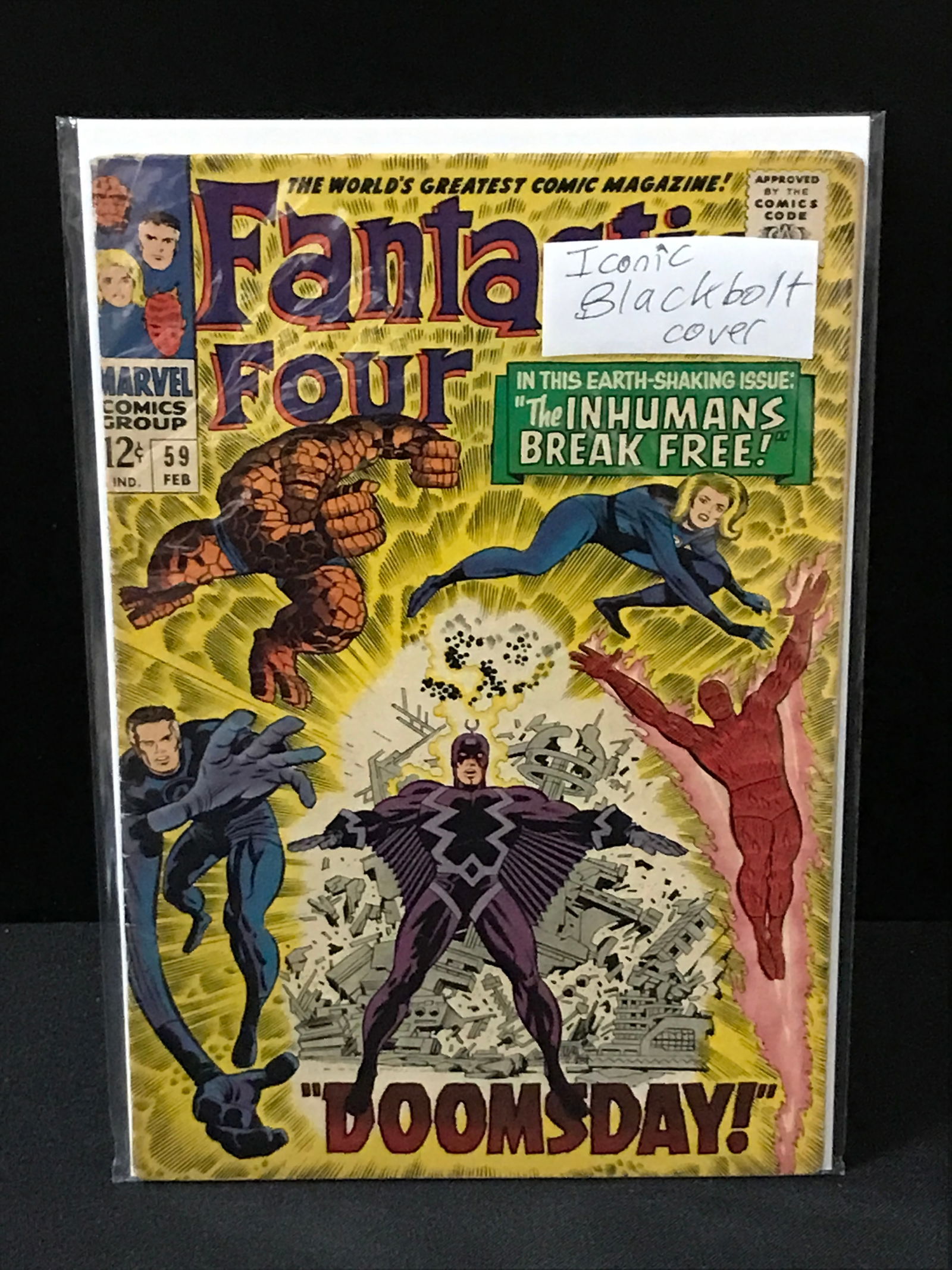 FANTASTIC FOUR #59 - MARVEL COMICS (1 of 1)