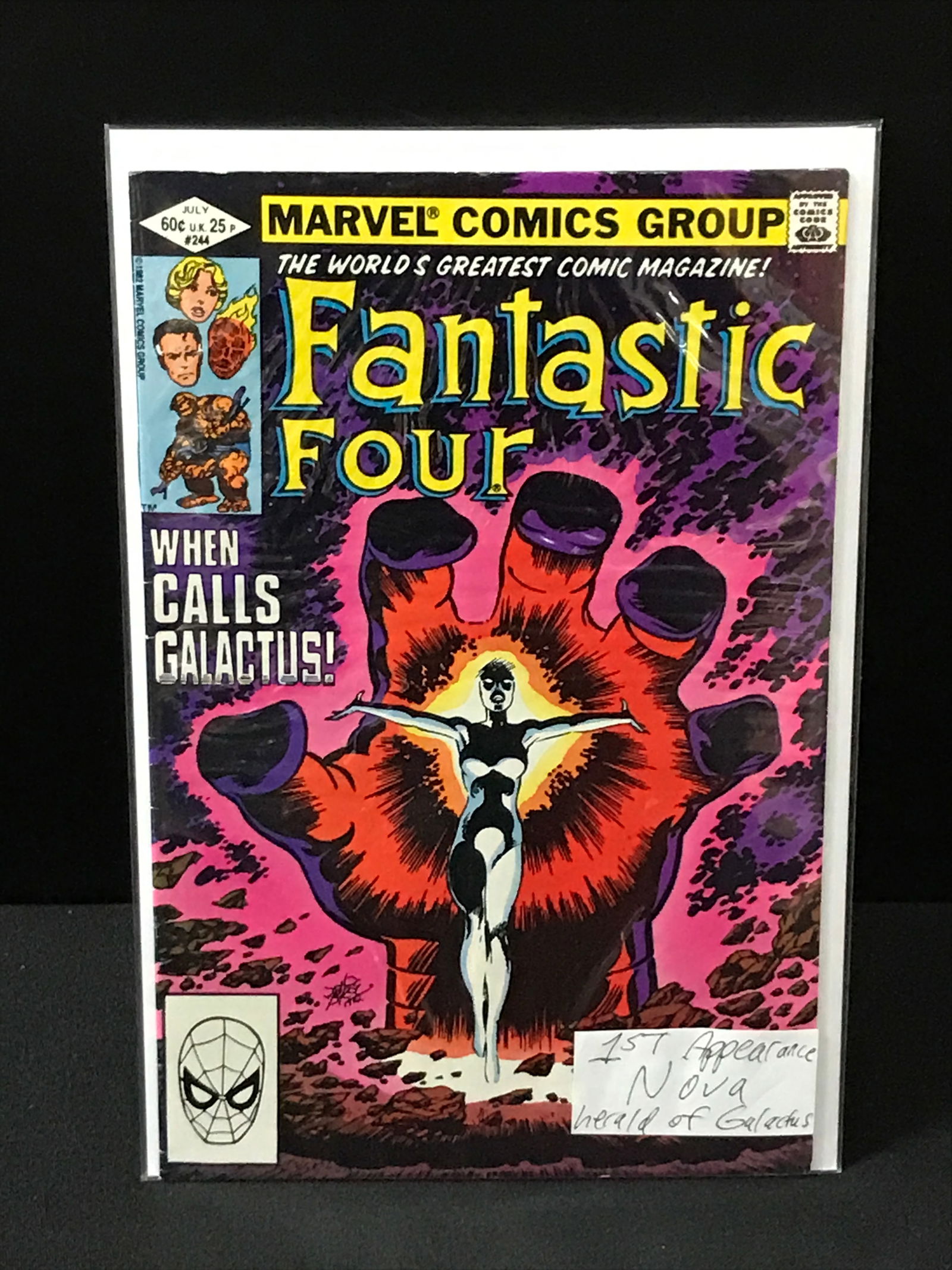 FANTASTIC FOUR #264 1ST APPEARANCE OF NOVA - MARVEL COMICS: Prices are in Canadian dollars