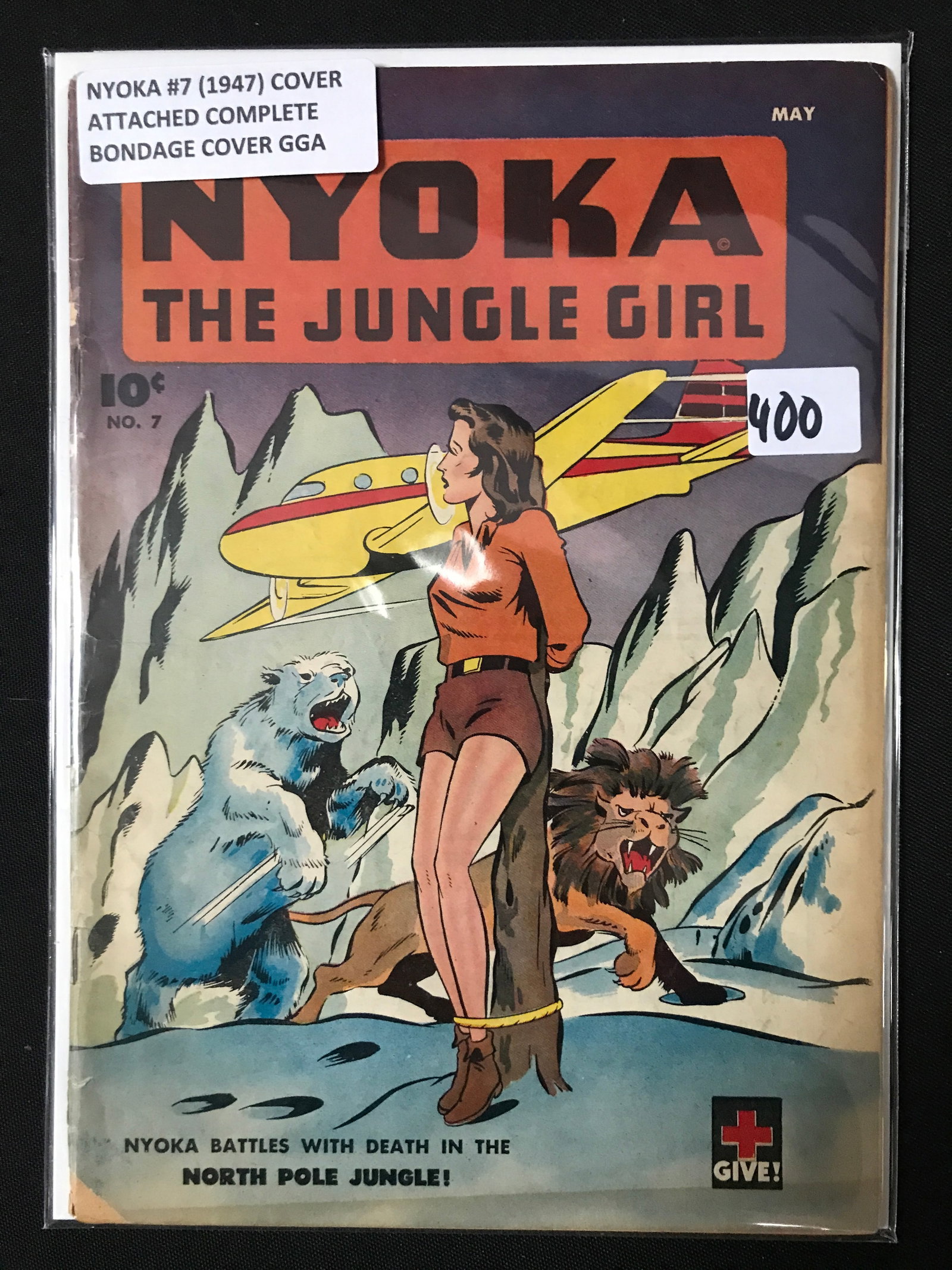 NYOKA THE JUNGLE GIRL #7 (1947): Prices are in Canadian dollars