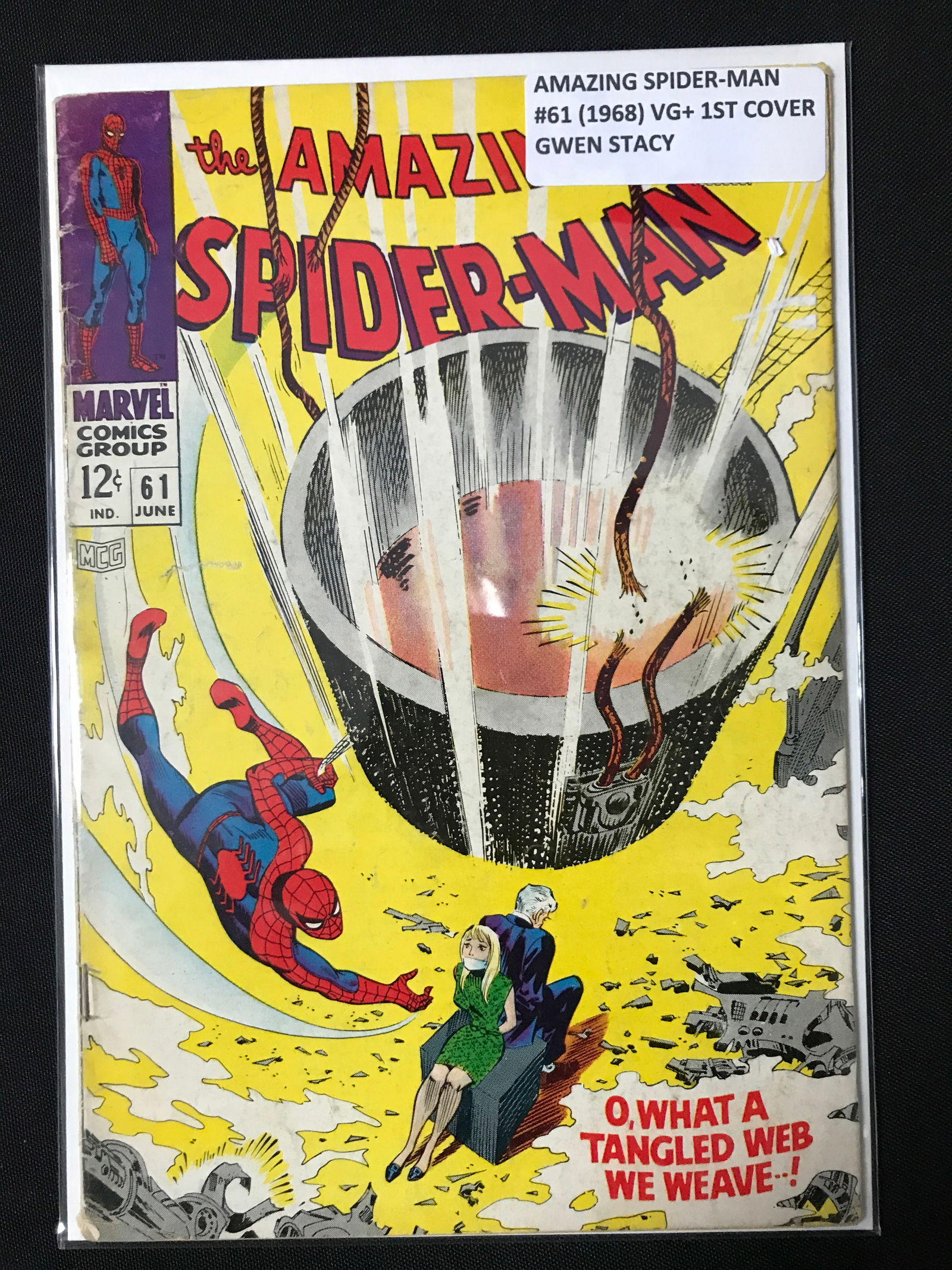THE AMAZING SPIDERMAN #61 (1968) - MARVEL COMICS (1 of 1)