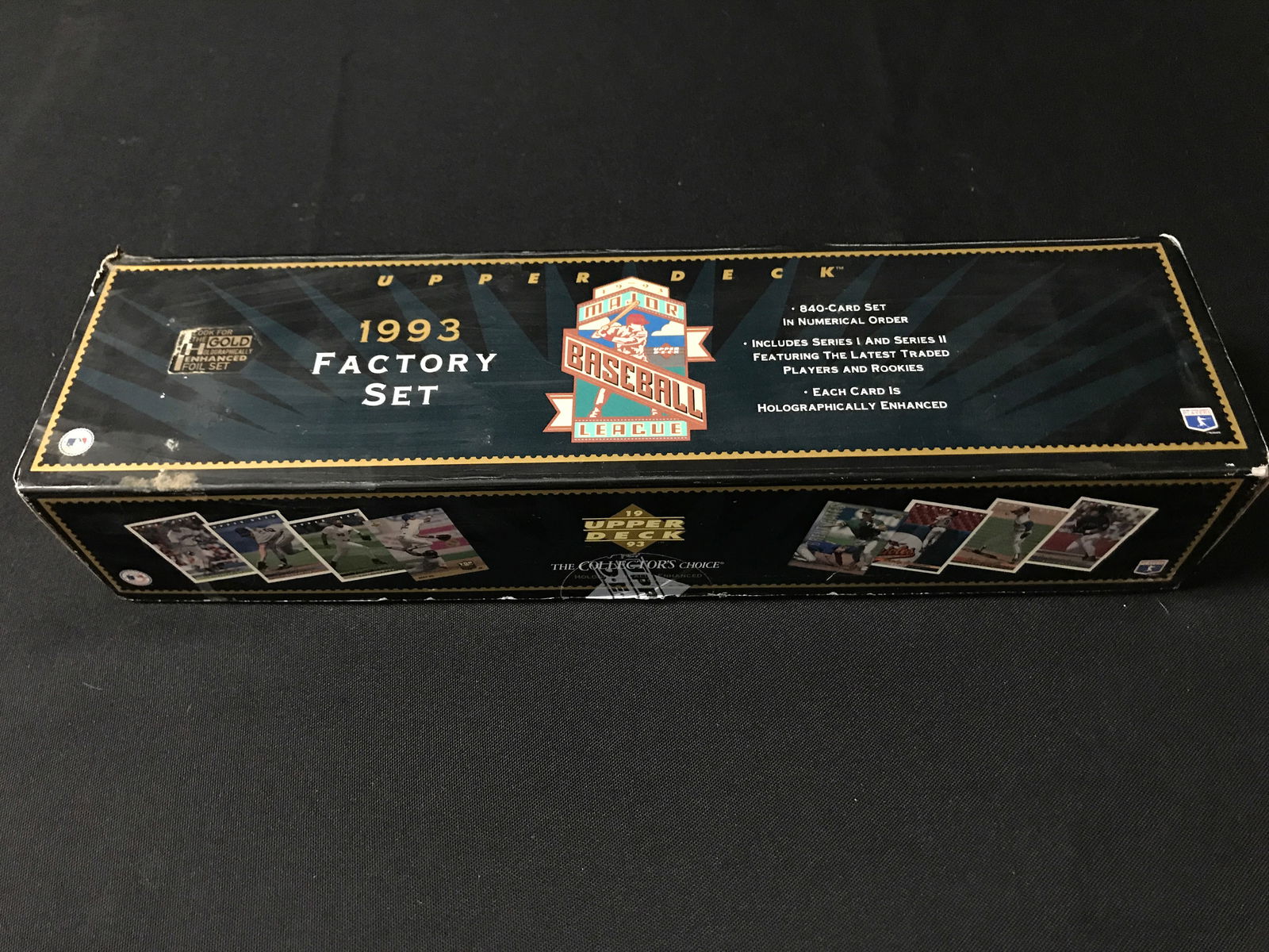 1993 UPPER DECK BASEBALL SET BOX (DEREK JETER ROOKIE CARD) (1 of 2)