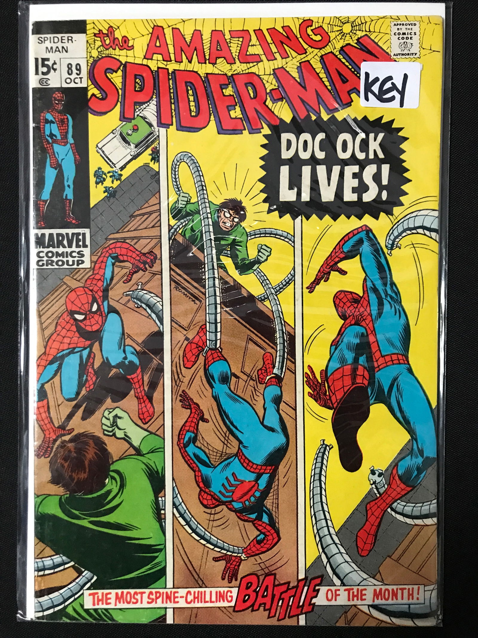 THE AMAZING SPIDERMAN #89 - MARVEL COMICS (1 of 1)