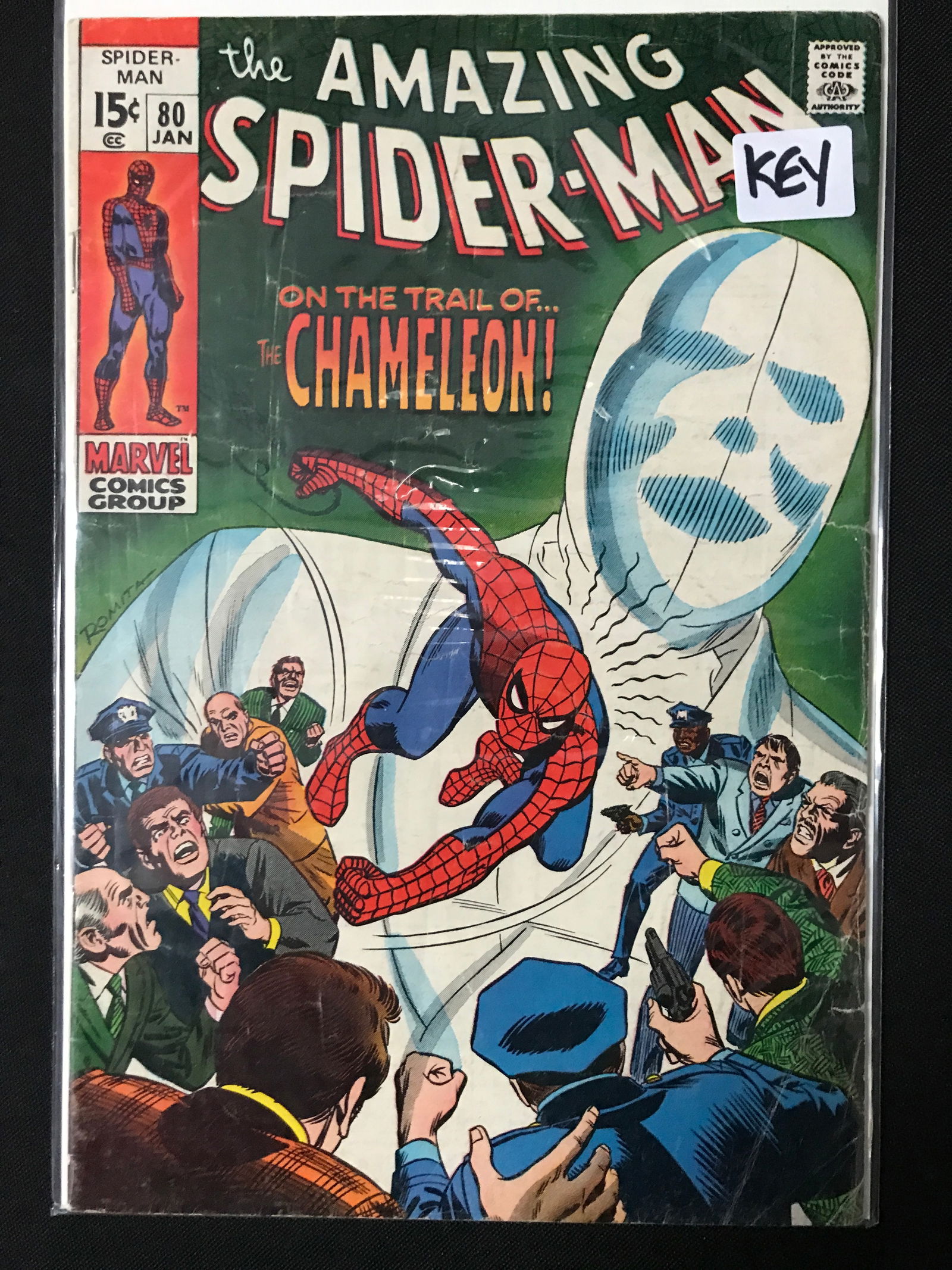 THE AMAZING SPIDERMAN #80 - MARVEL COMICS (1 of 1)