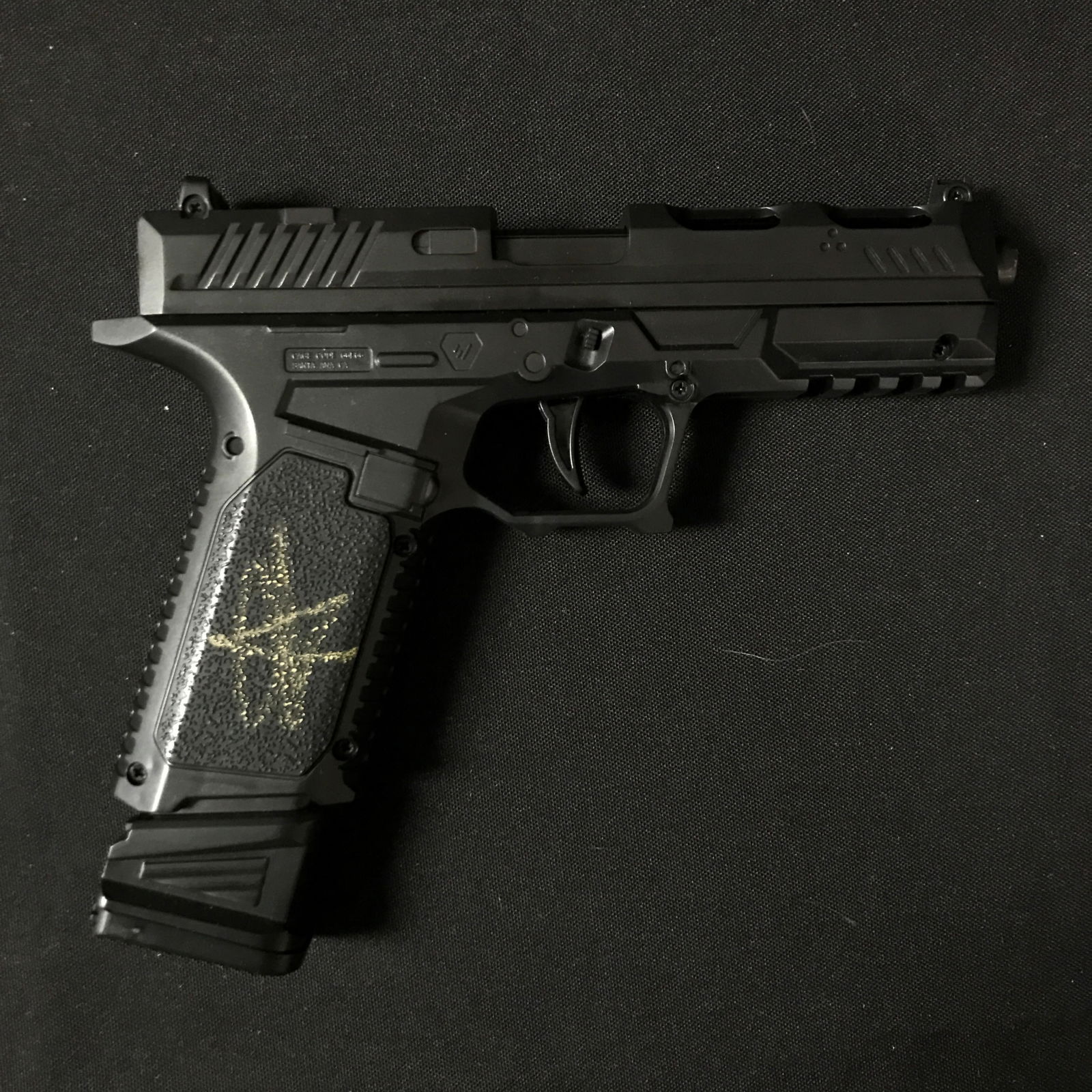 JOHN CENA SIGNED FAST AND FURIOUS PROP GUN (WWOC COA) (1 of 1)