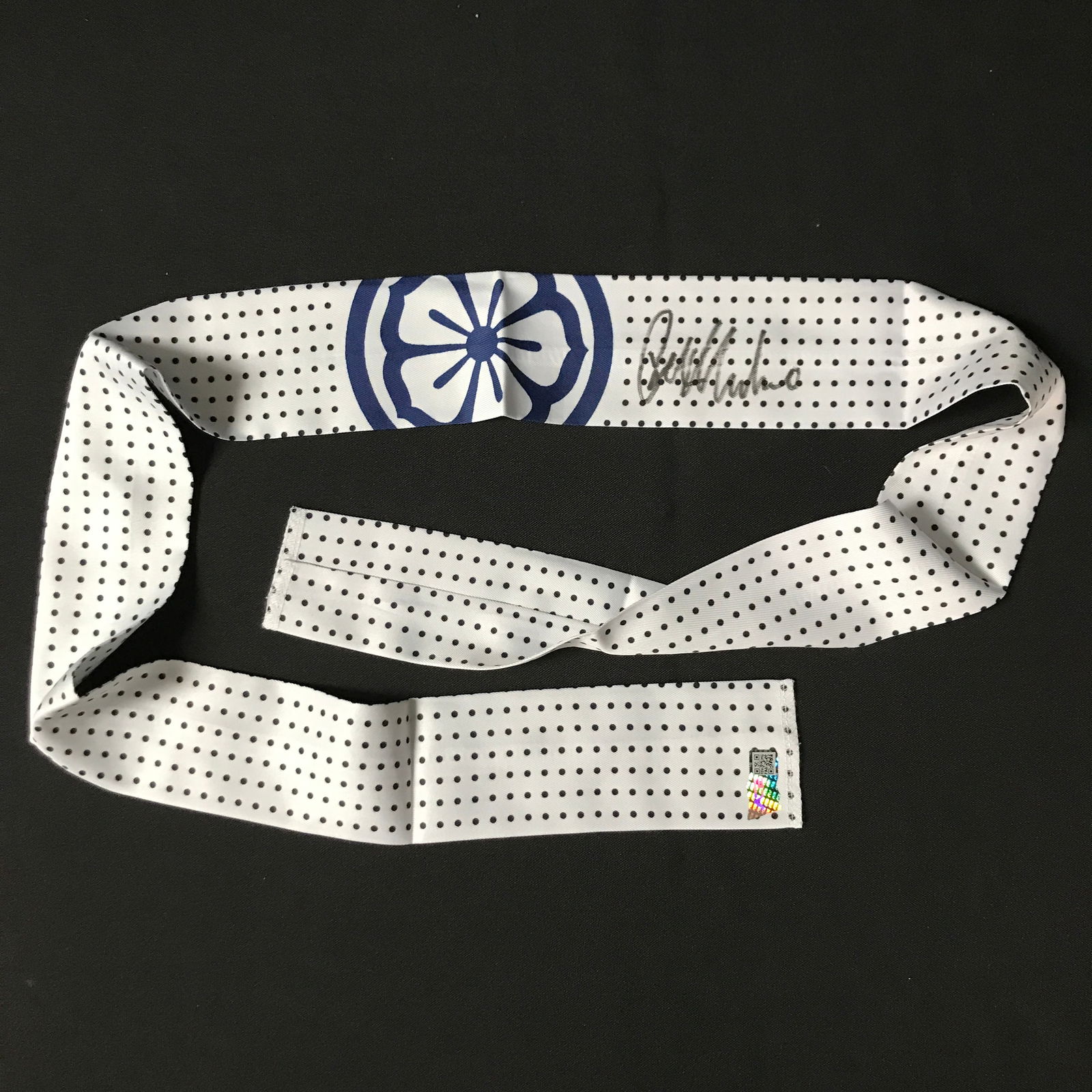 RALPH MACCHIO SIGNED KARATE KID BANDANA - ACE COA (1 of 2)