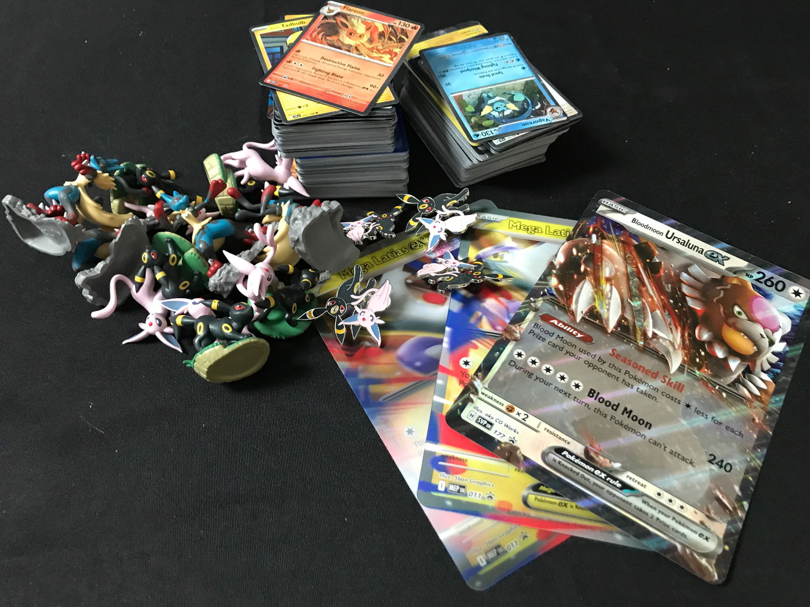 LOT OF LOOSE POKEMON CARD AND ACTION FIGURES: Prices are in Canadian dollars