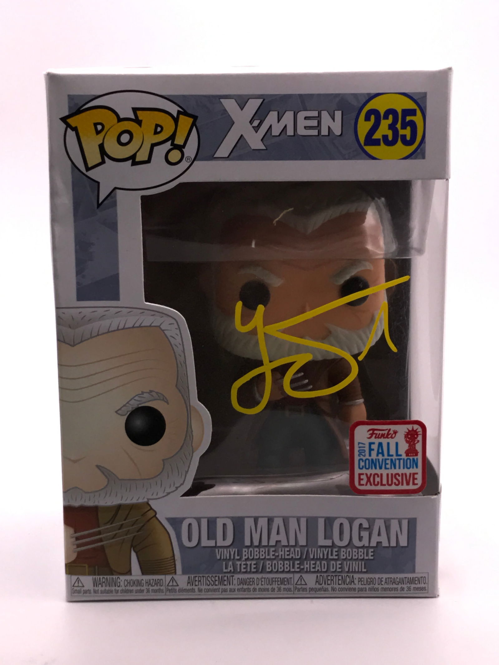 HIUGH JACKMAN SIGNED OLD MAN WOLVERINE FUNKO POP - KB COA: Prices are in Canadian dollars