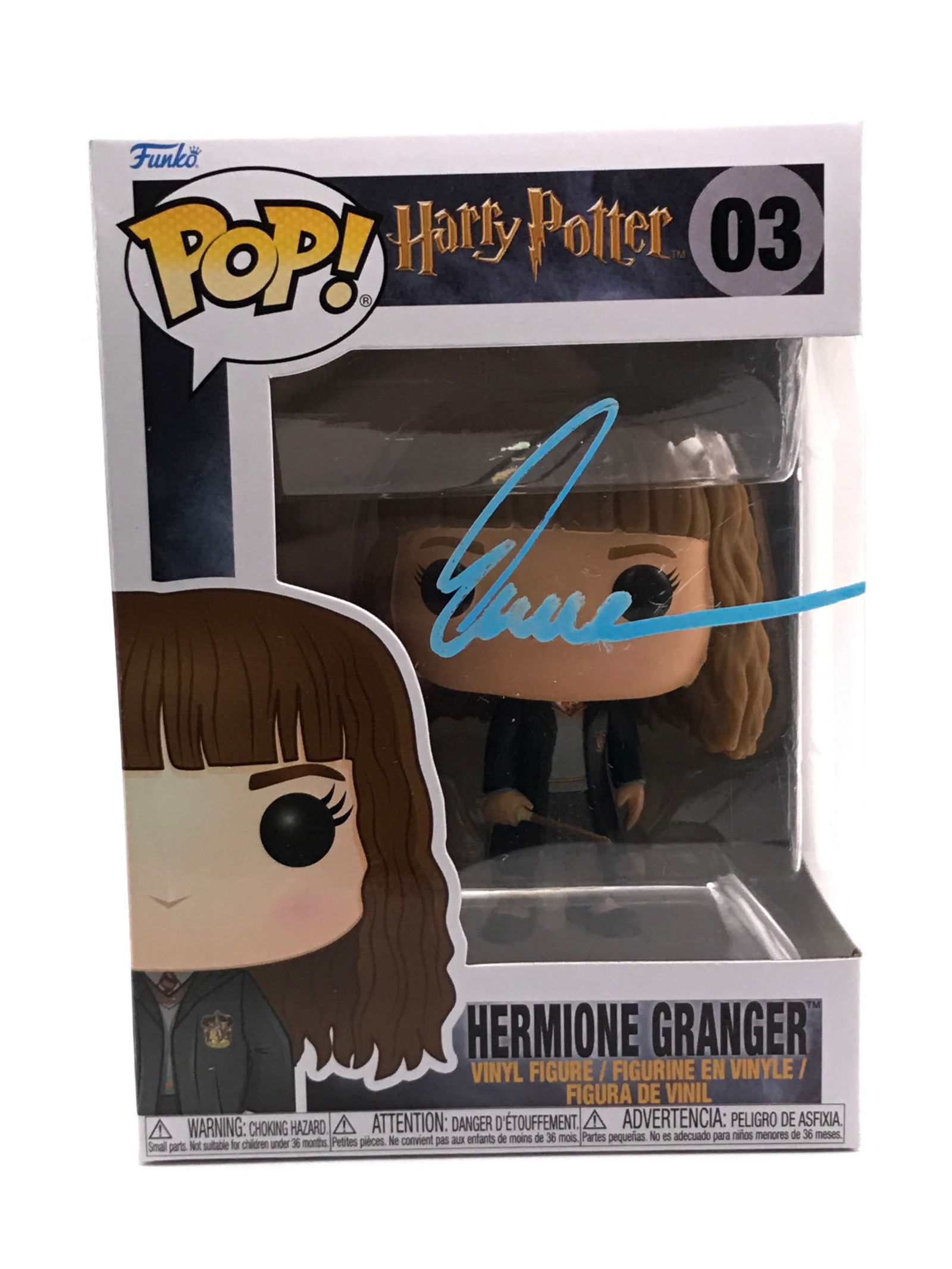 EMMA WATSON SIGNED HERMIONE GRANGER HARRY POTTER FUNKO POP - KB COA (1 of 2)