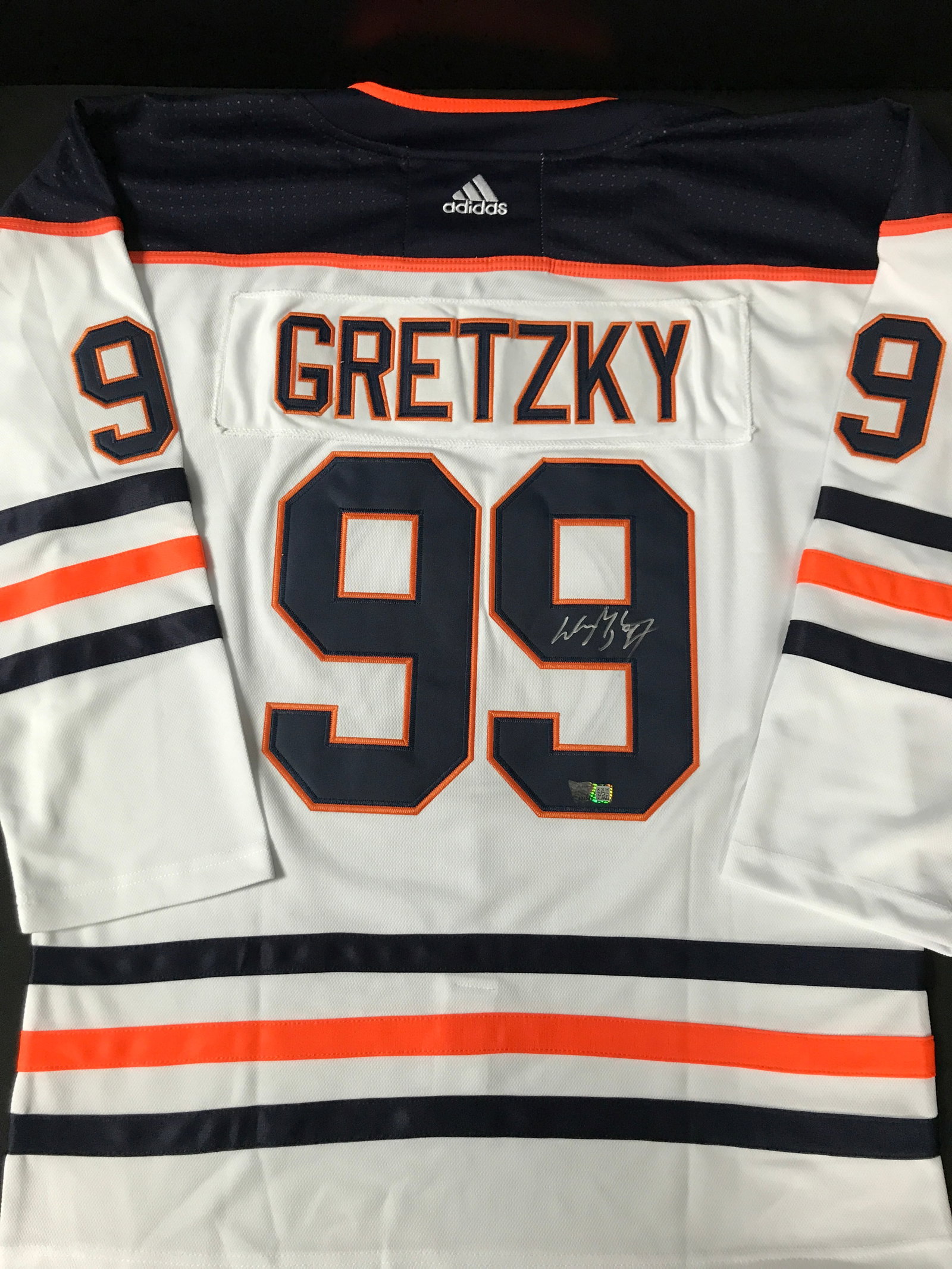 WAYNE GRETZKY SIGNED EDMONTON OILERS JERSEY - ACE COA: Prices are in Canadian dollars