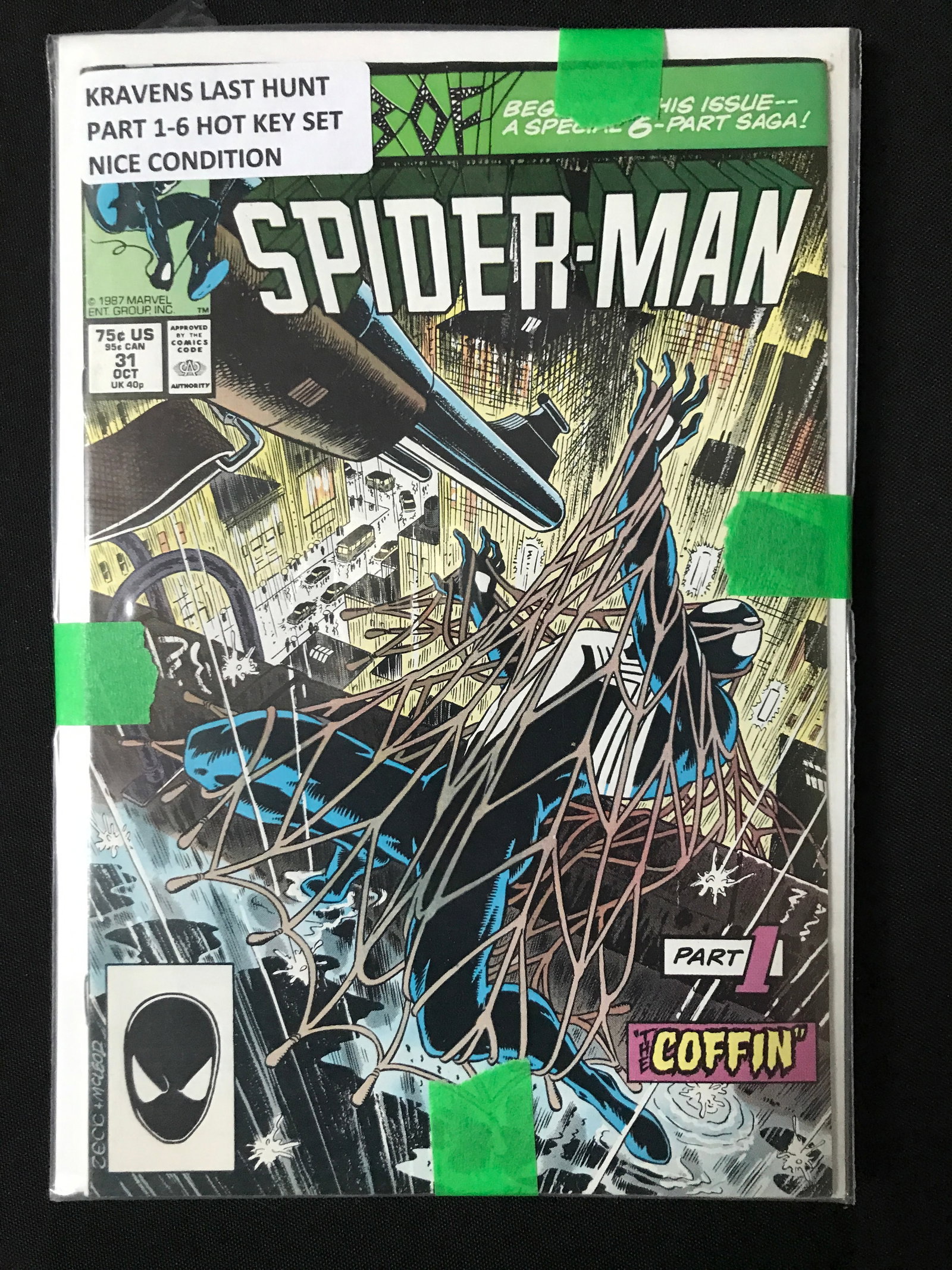 SPIDERMAN KRAVEN'S LAST HUNT #1-6 - MARVEL COMICS: Prices are in Canadian dollars