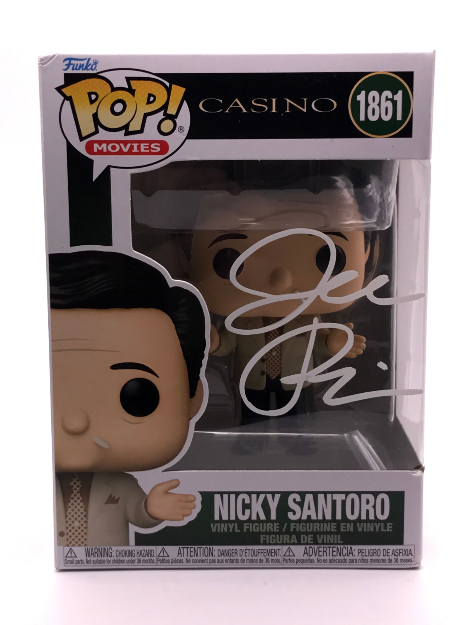JOE PESCI SIGNED NICKY SALTORE FUNKO POP - KB COA: Prices are in Canadian dollars