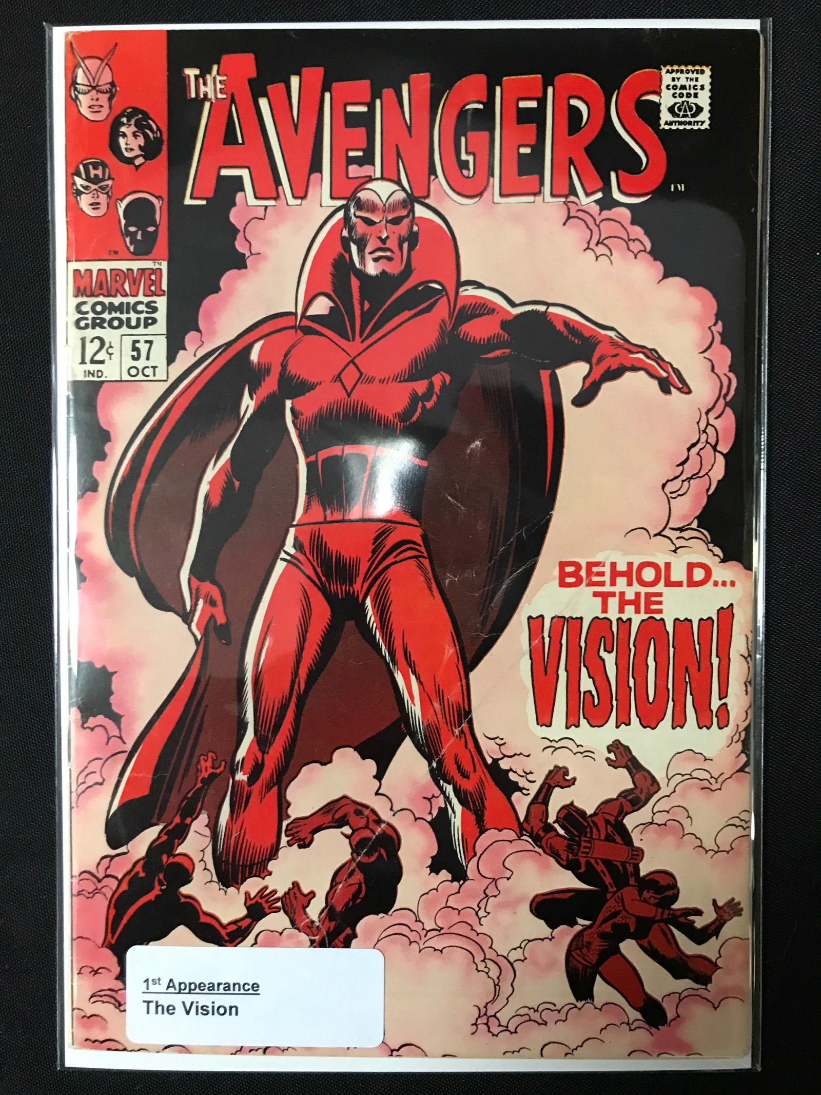THE AVENGES #57 1ST APPEARANCE THE VISION - MARVEL COMICS: Prices are in Canadian dollars