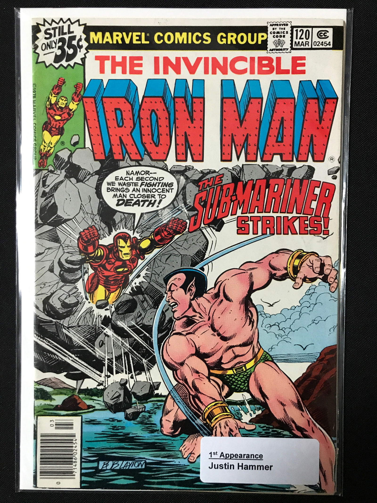 THE INVINCIBLE IRON MAN #120 - MARVEL COMICS: Prices are in Canadian dollars