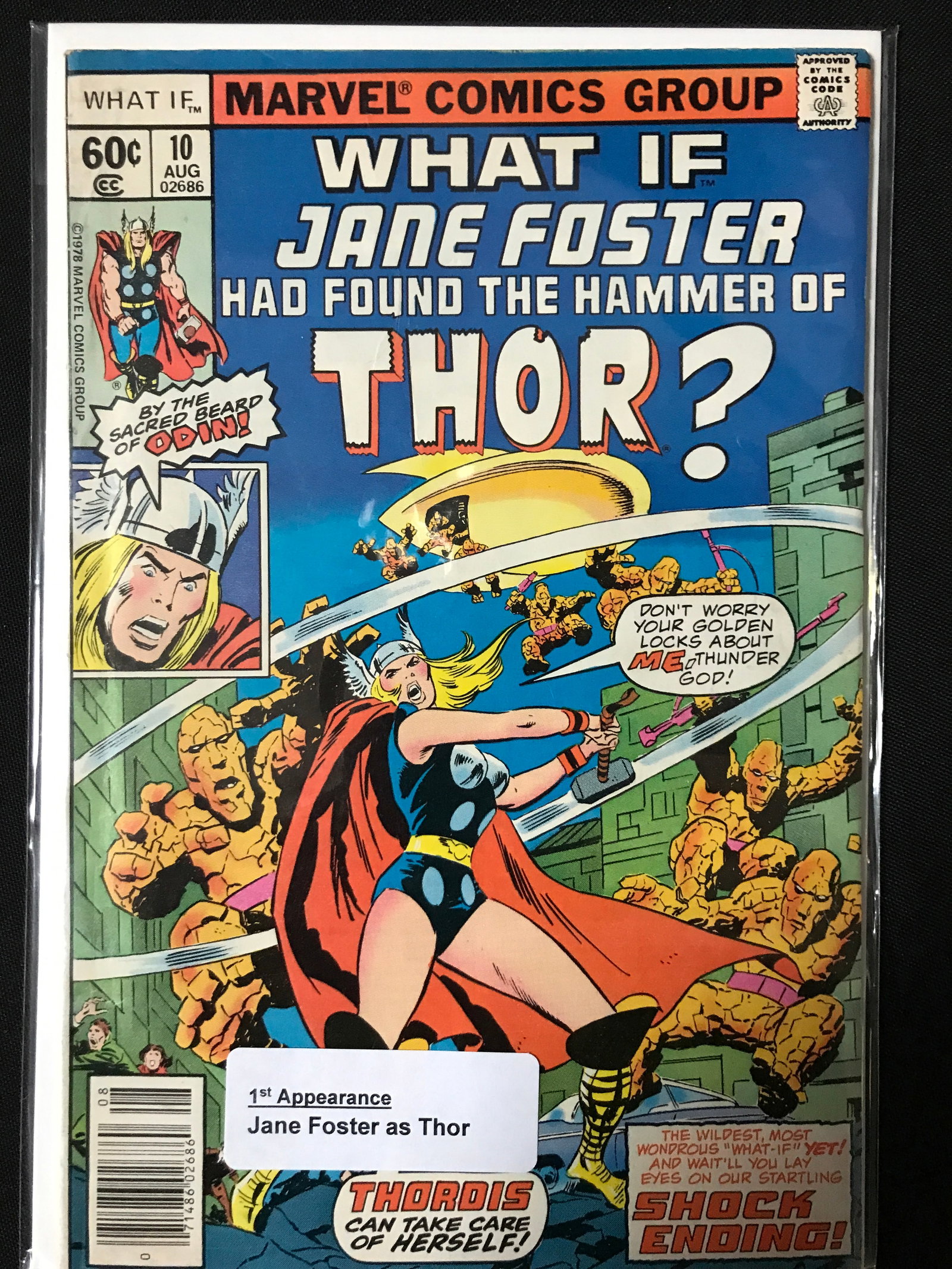 WHAT IF #10 1ST APPEARANCE AS JANE FOSTER AS THOR - MARVEL COMICS (1 of 1)
