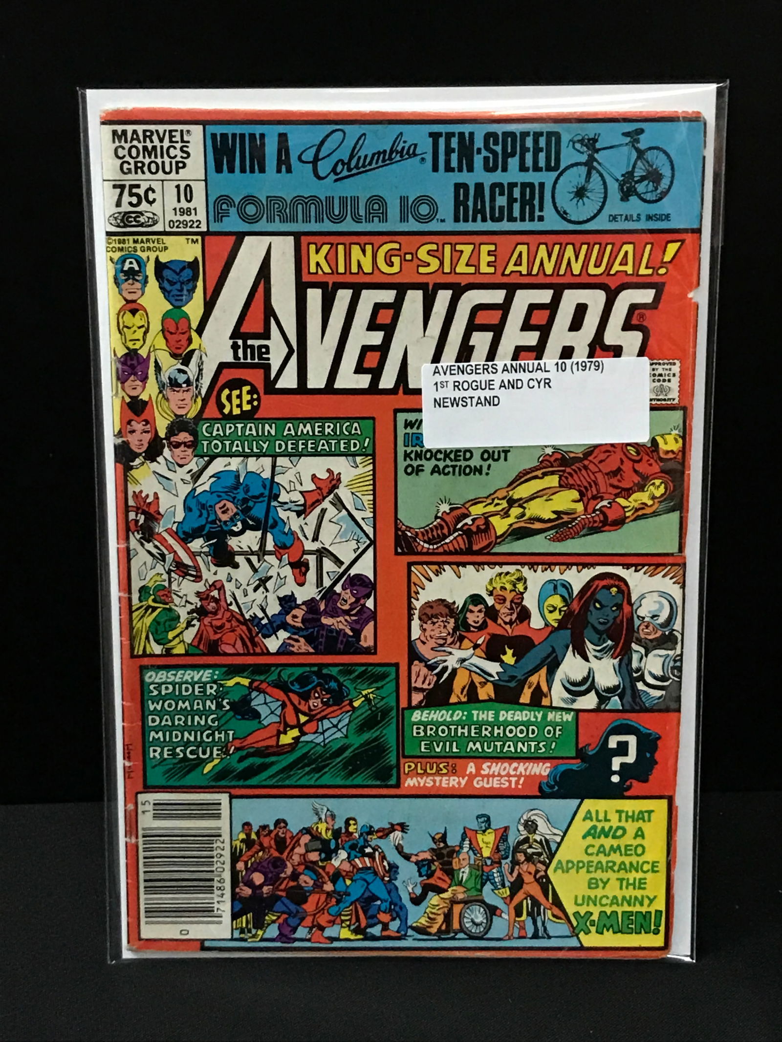 AVENGERS ANNUAL #10 (1979) 1ST APPEARANCE OF ROGUE - MARVEL COMICS (1 of 1)