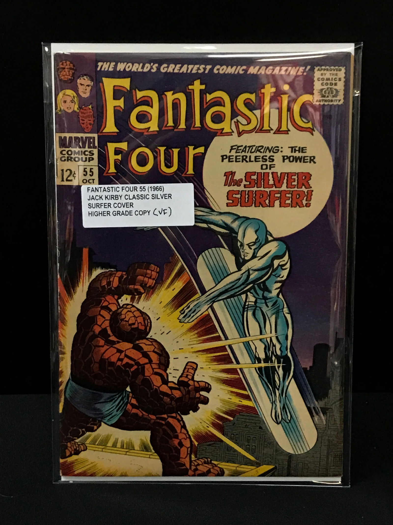THE FANTASTIC FOUR #55 (1966) - MARVEL COMICS (1 of 1)