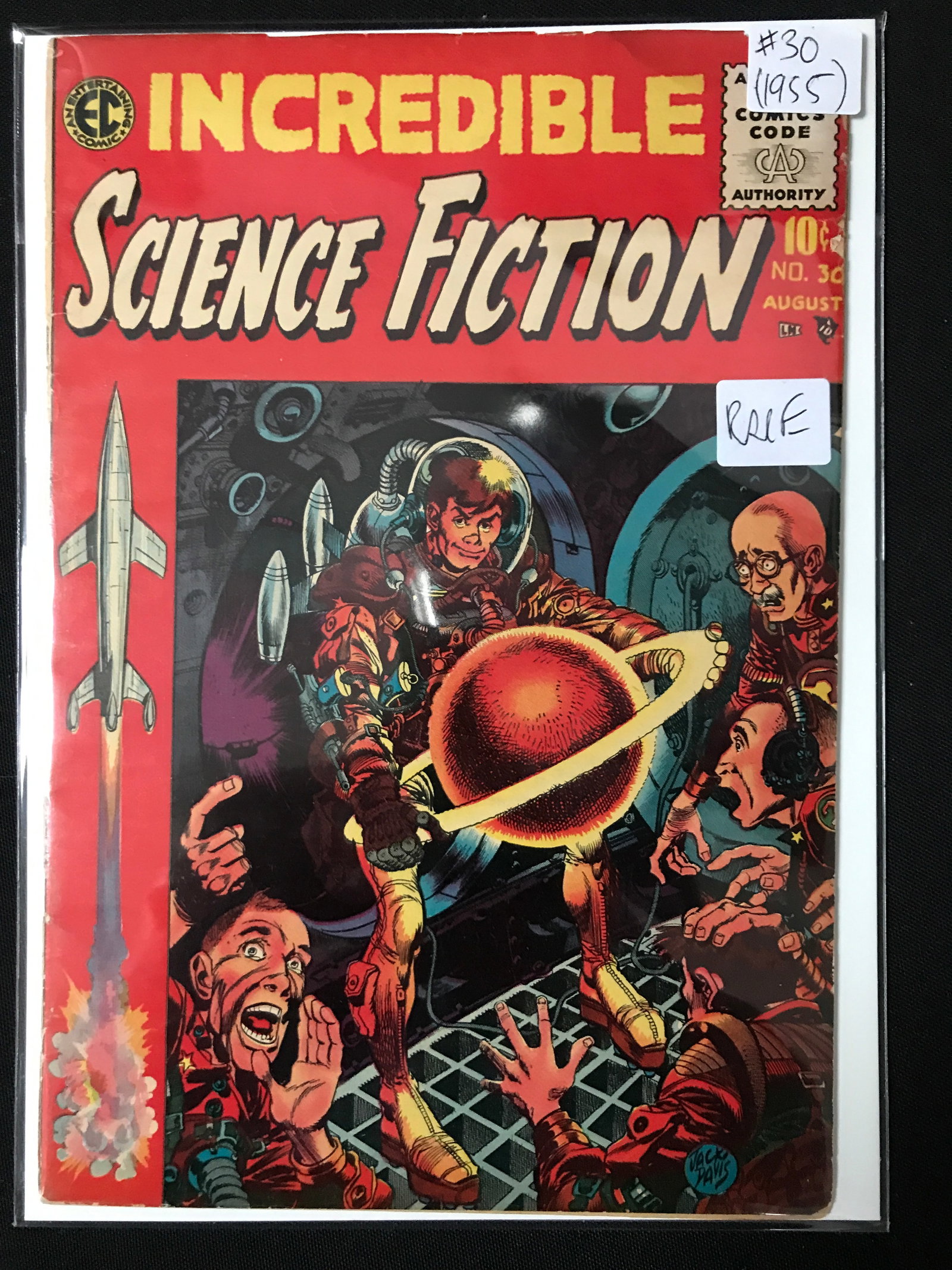 INCREDIBLE SCIENCE FICTION #30 (1955) - AN ENTERTAINMENT COMIC: Prices are in Canadian dollars