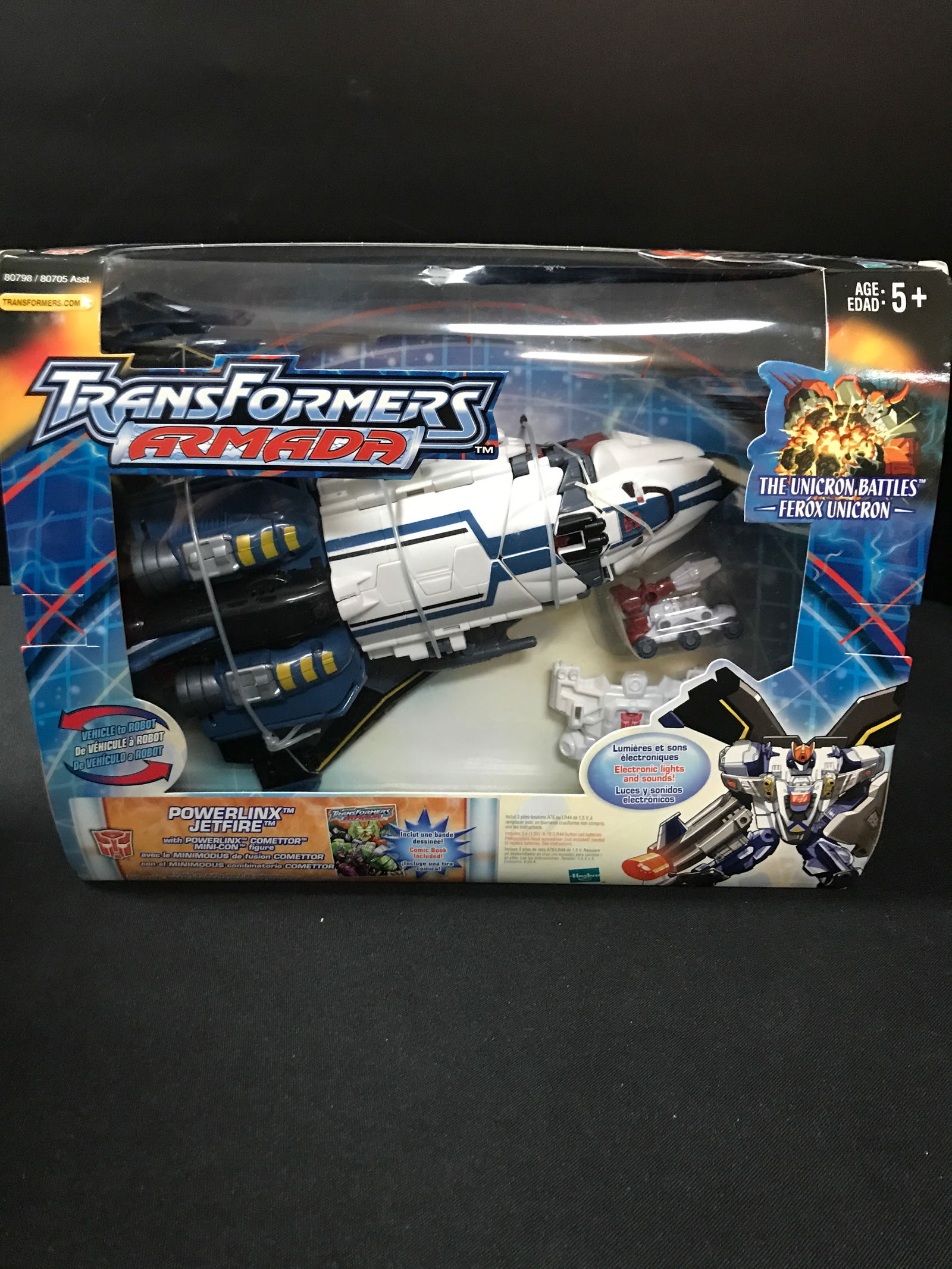 NEW IN BOX TRANSFORMERS ARMADA POWERLINK JETFIRE (1 of 1)