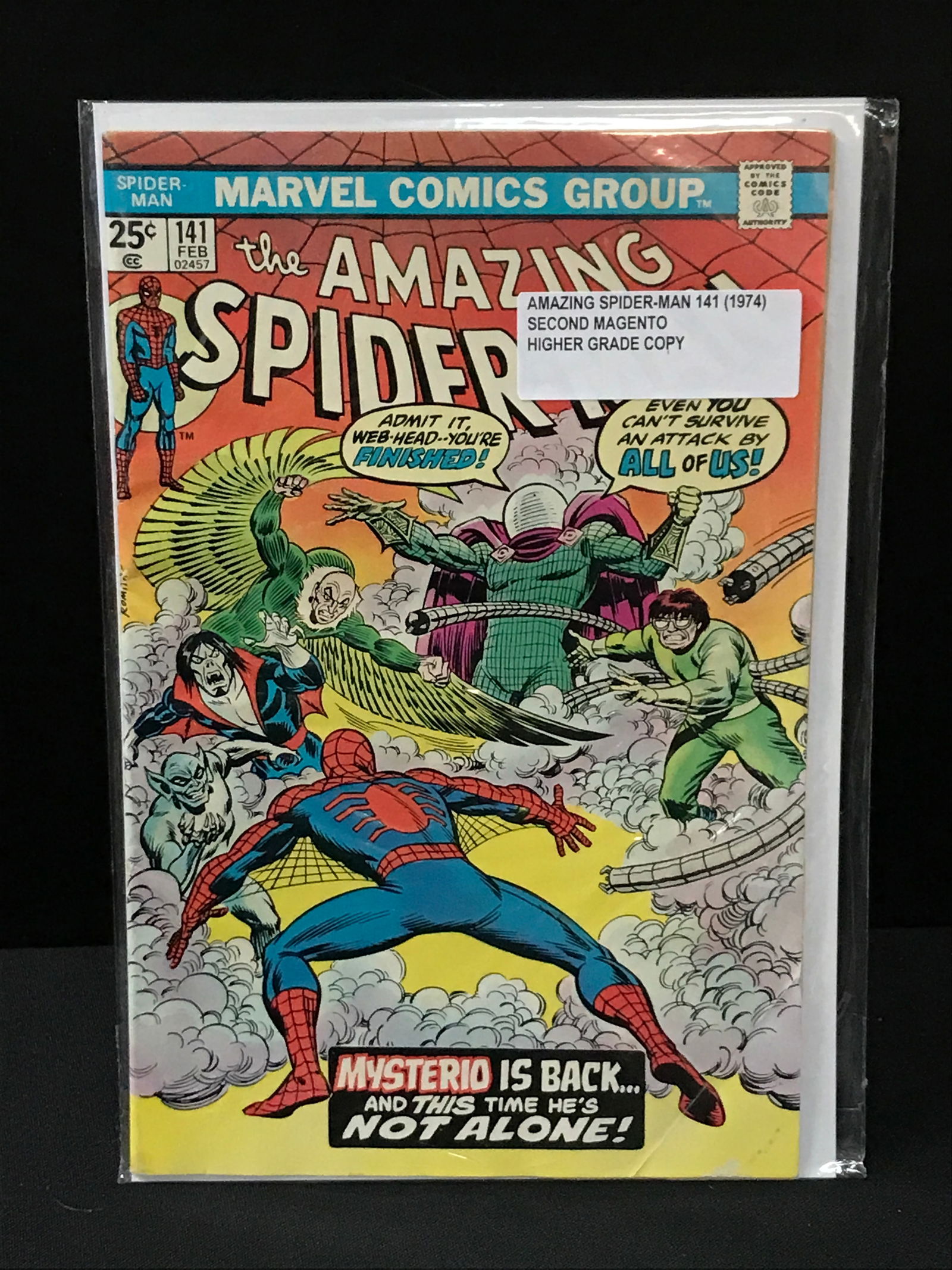 MARVEL COMICS NO.141 THE AMAZING SPIDERMAN (1 of 1)